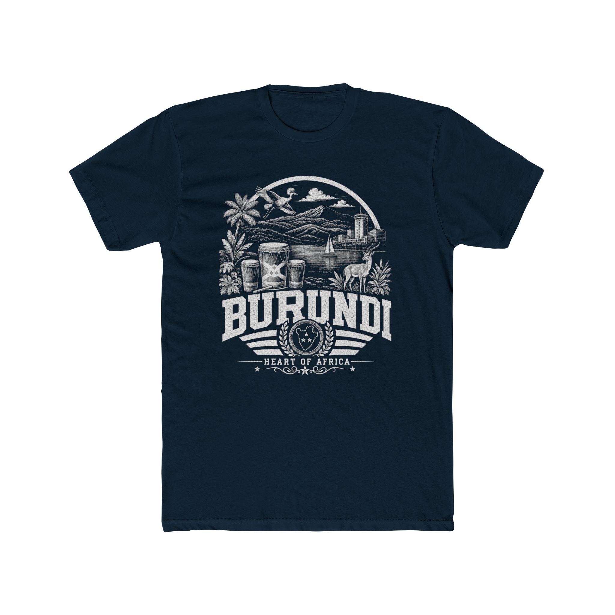 Burundi Heart of Africa Men's Tee
