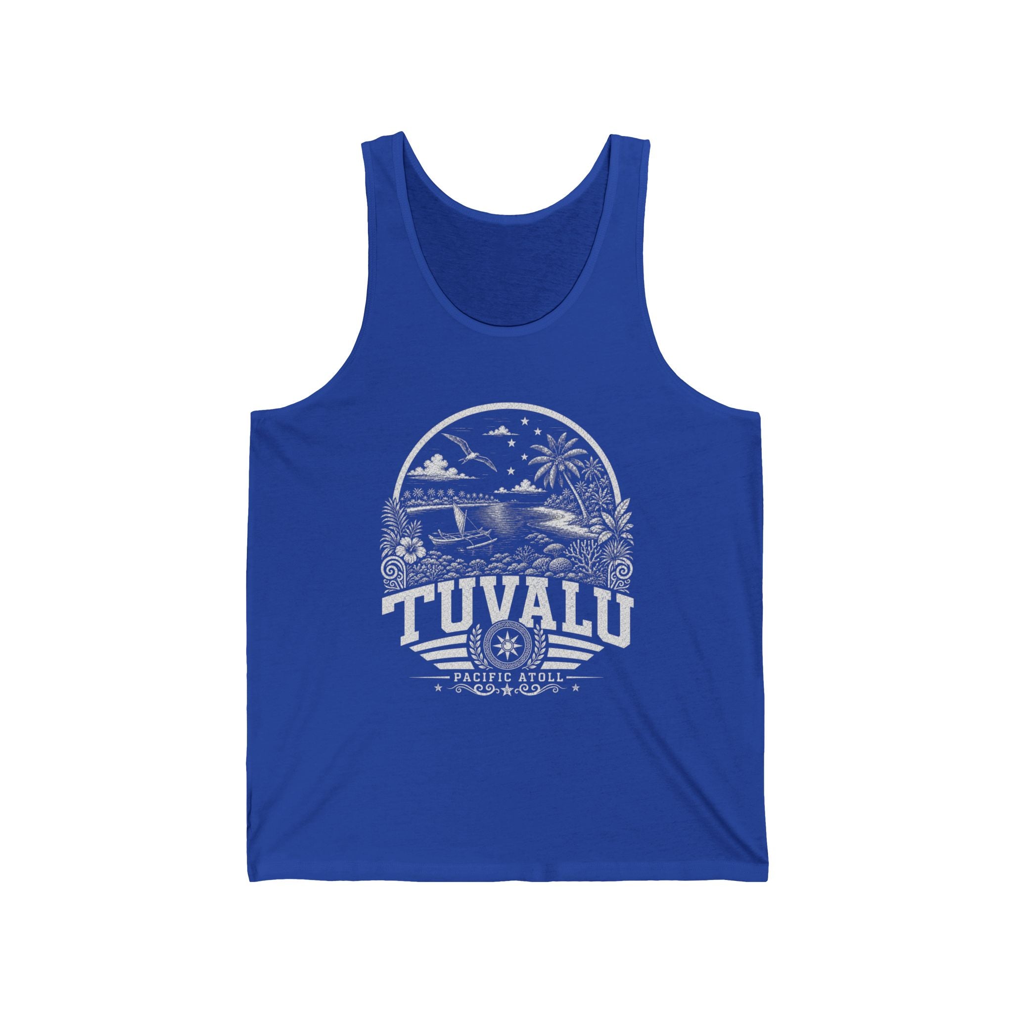 Tuvalu Pacific Atoll Men's Tank Top