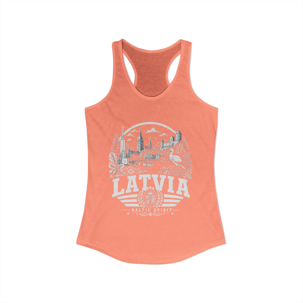 Latvia Baltic Spirit Women's Tank Top