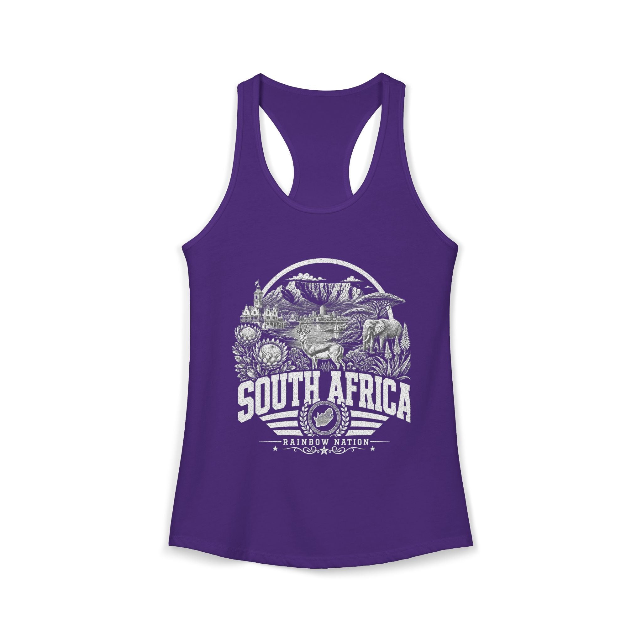 South Africa Rainbow Nation Women's Tank Top