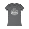 Montenegro vintage landmarks women's tee — iconic landmark design | Nameshi Destinations (view 11)