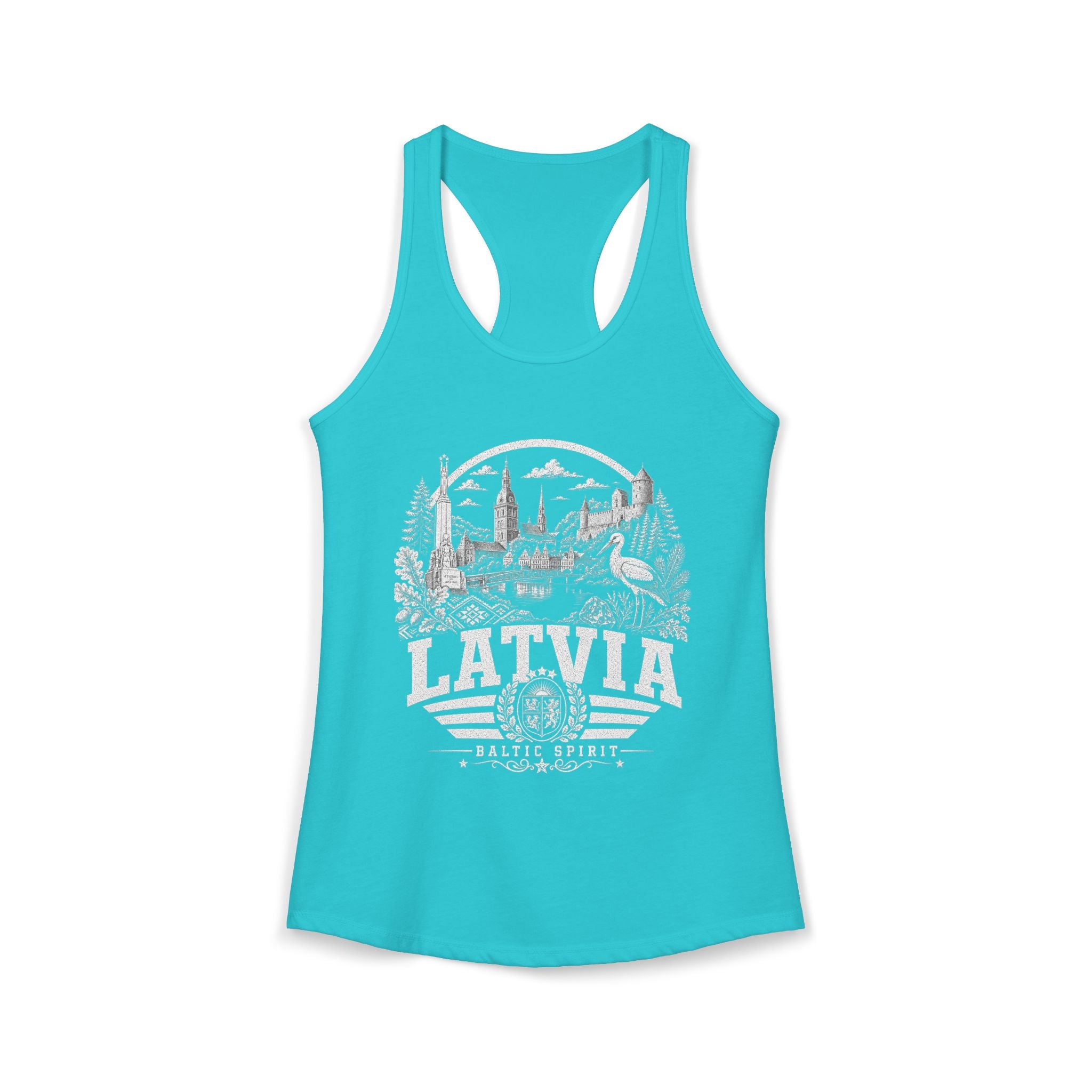 Latvia Baltic Spirit Women's Tank Top