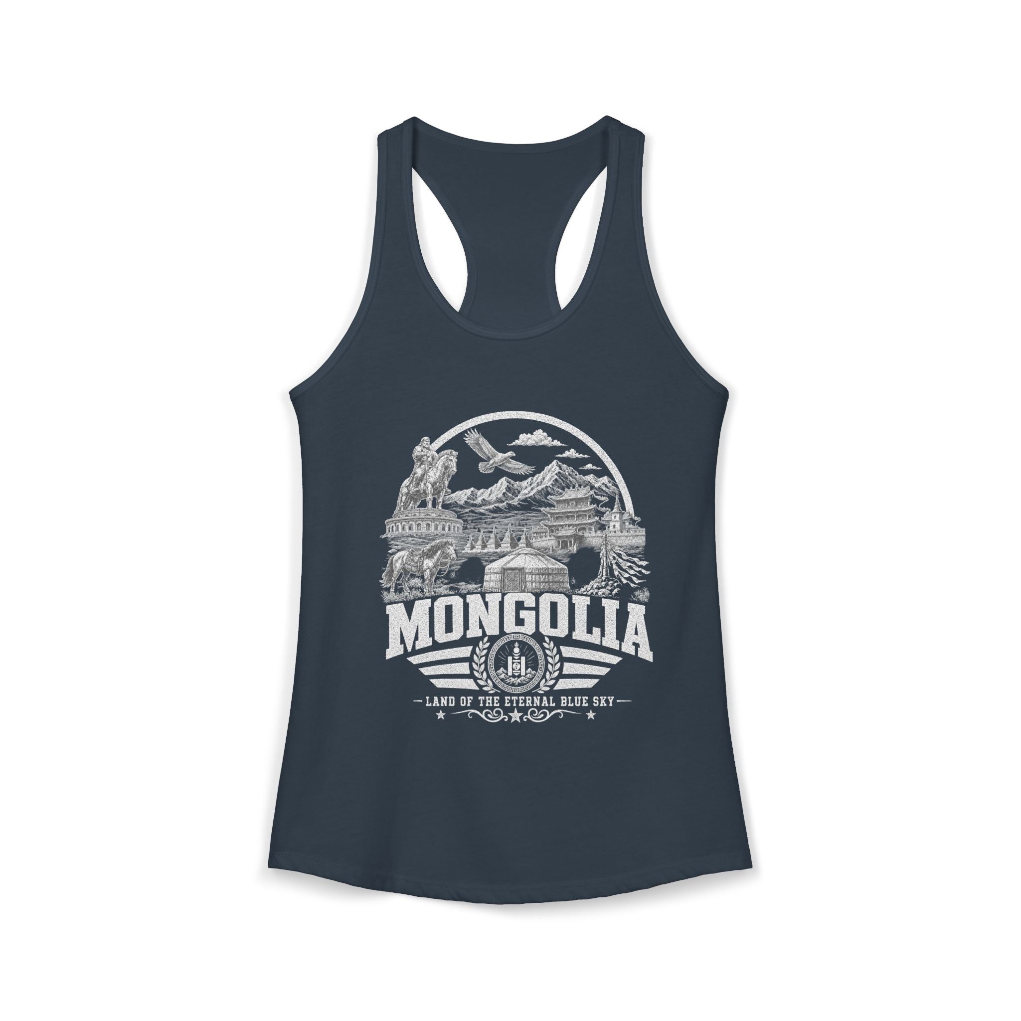 Mongolia Land of the Eternal Blue Sky Women's Tank Top