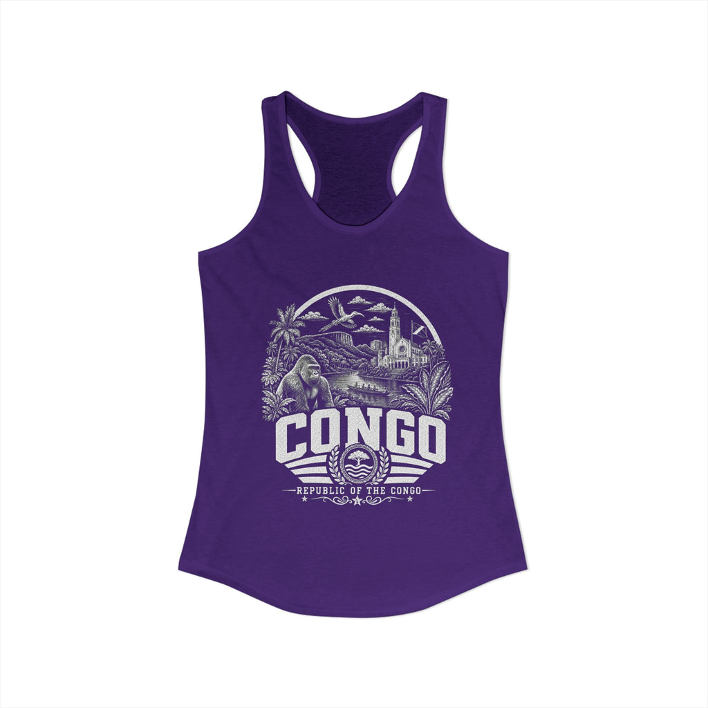Republic of the Congo Congo River Spirit Women's Tank Top
