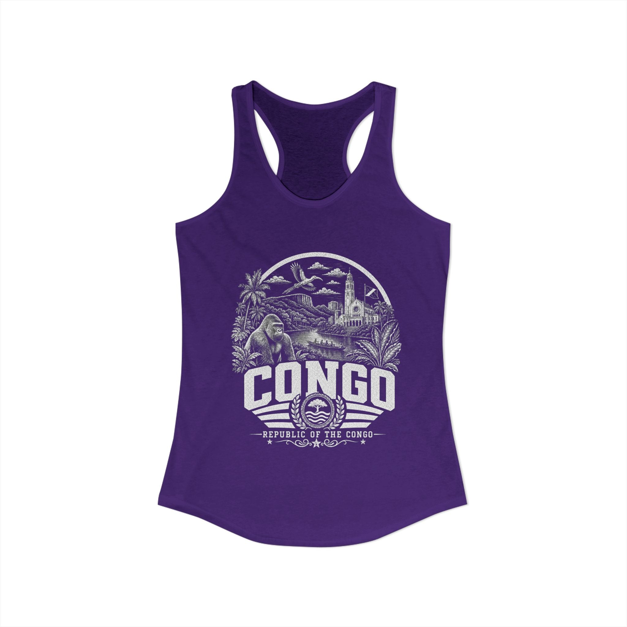 Republic of the Congo Congo River Spirit Women's Tank Top