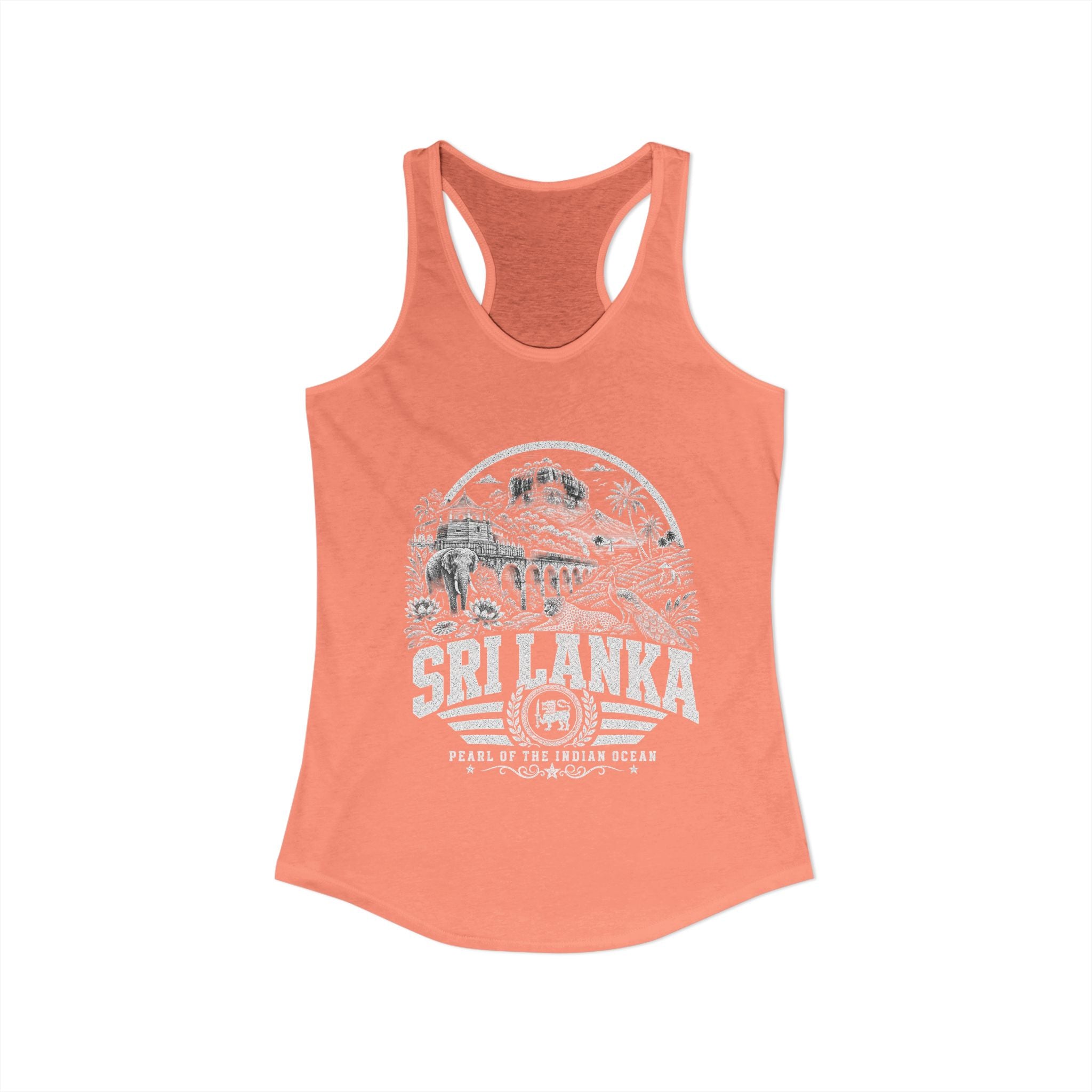 Sri Lanka Pearl of the Indian Ocean Women's Tank Top