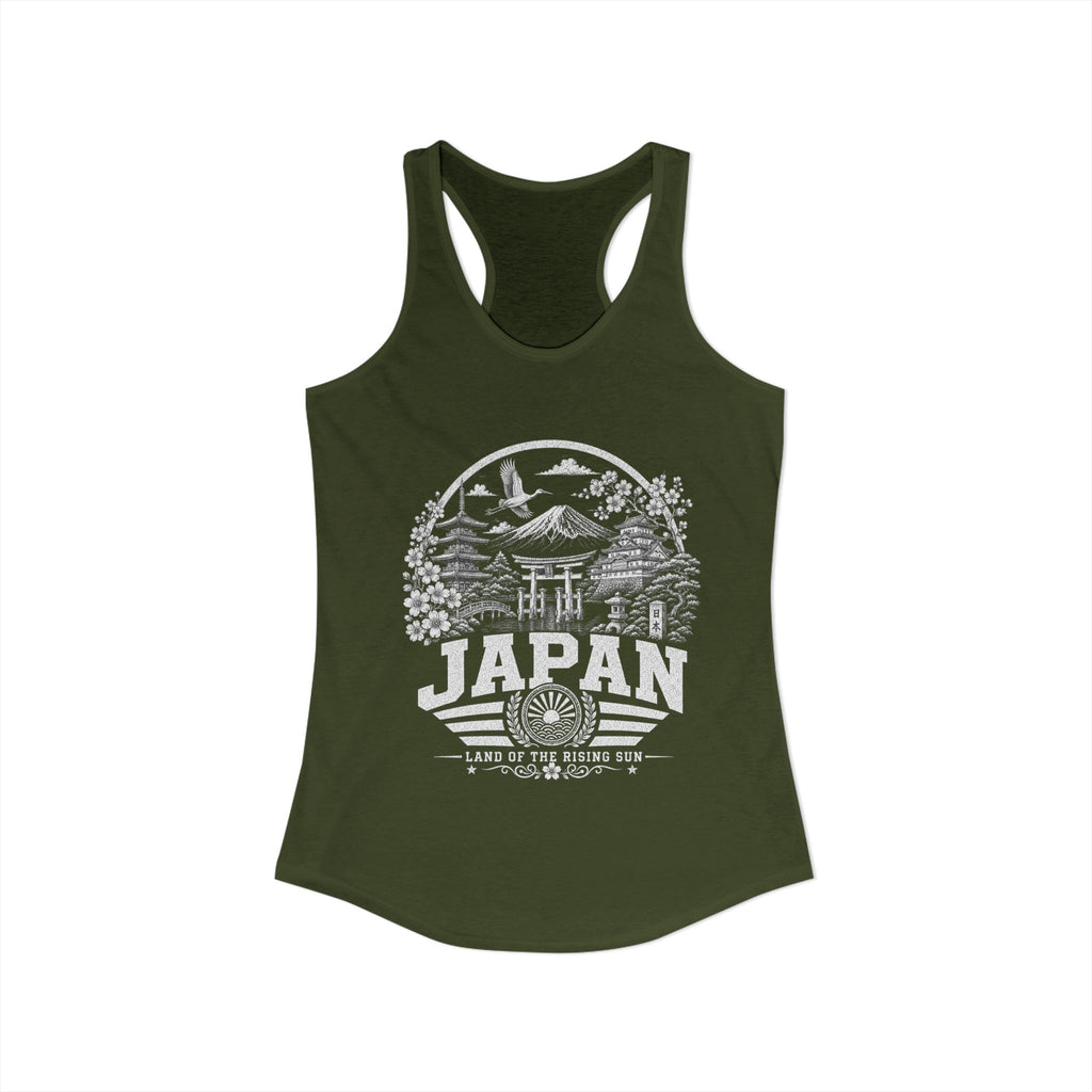 Japan Land of the Rising Sun Women's Tank Top