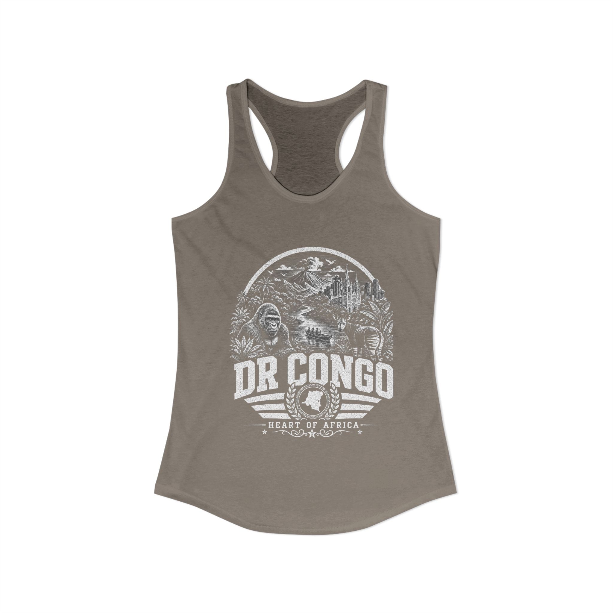 Democratic Republic of the Congo Heart of Africa Women's Tank Top