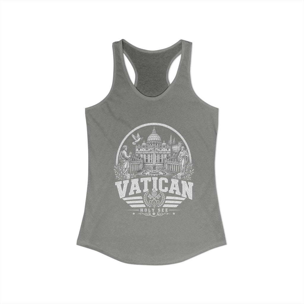 Vatican vintage landmarks tank top — iconic landmark design | Nameshi Destinations (view 23)