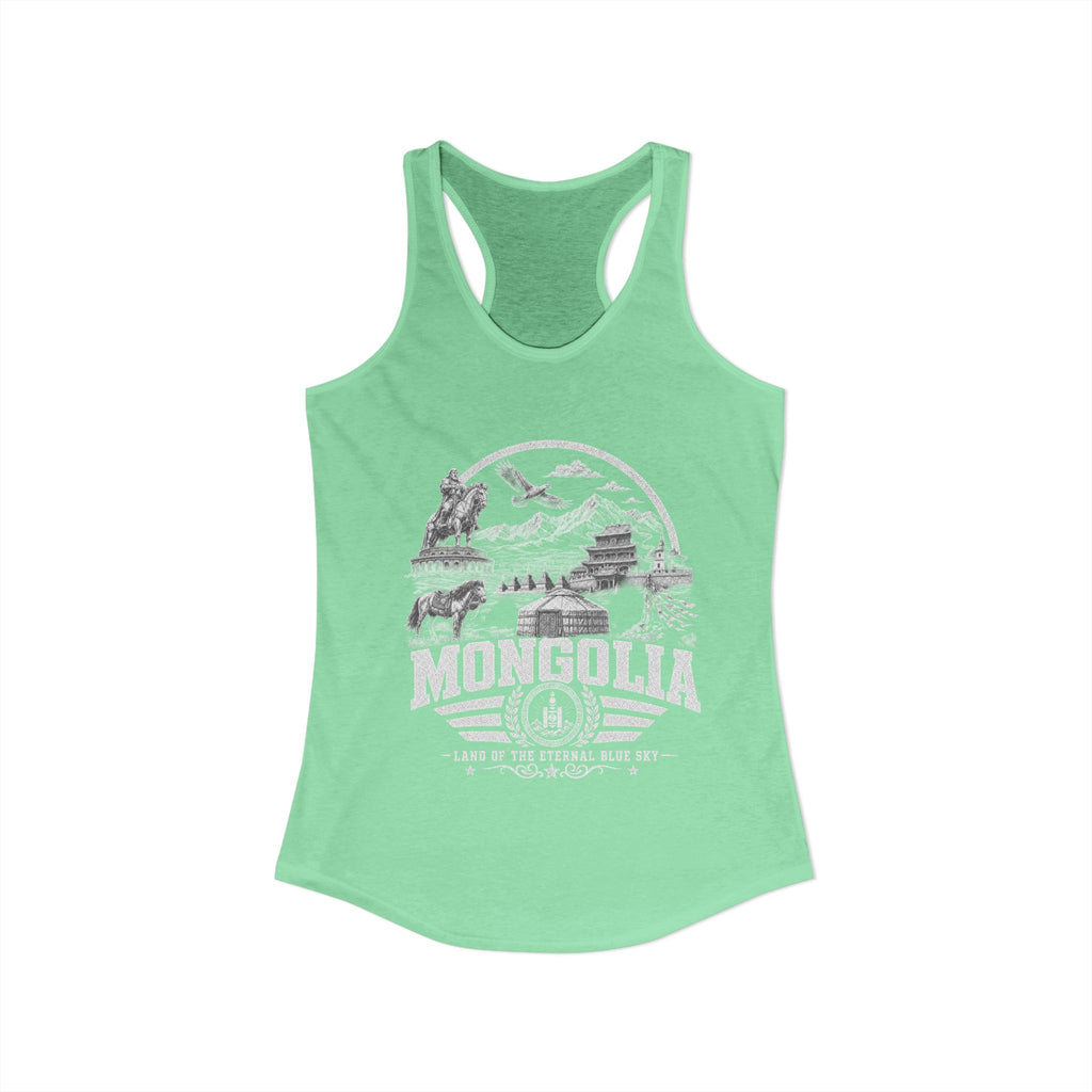 Mongolia Land of the Eternal Blue Sky Women's Tank Top