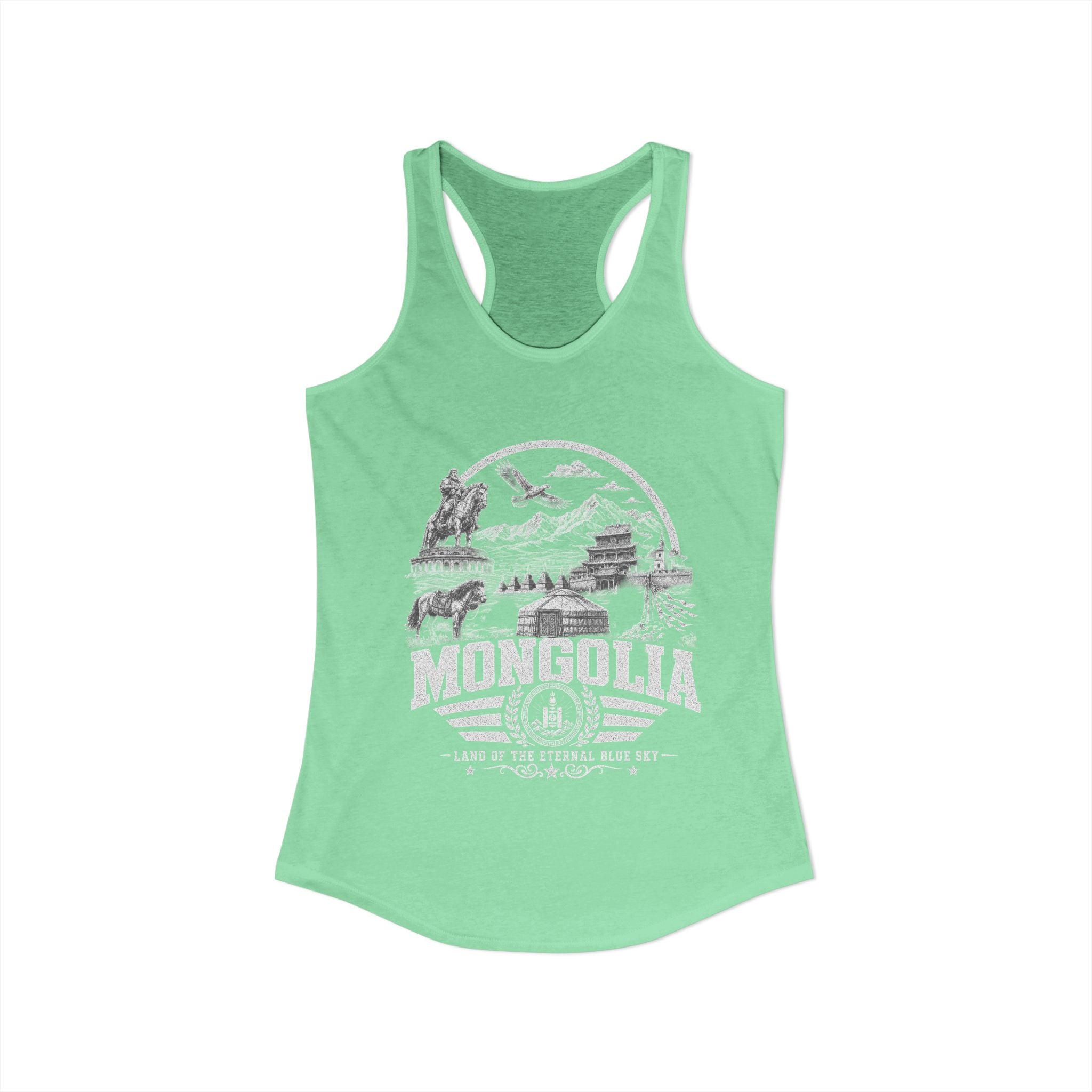 Mongolia Land of the Eternal Blue Sky Women's Tank Top