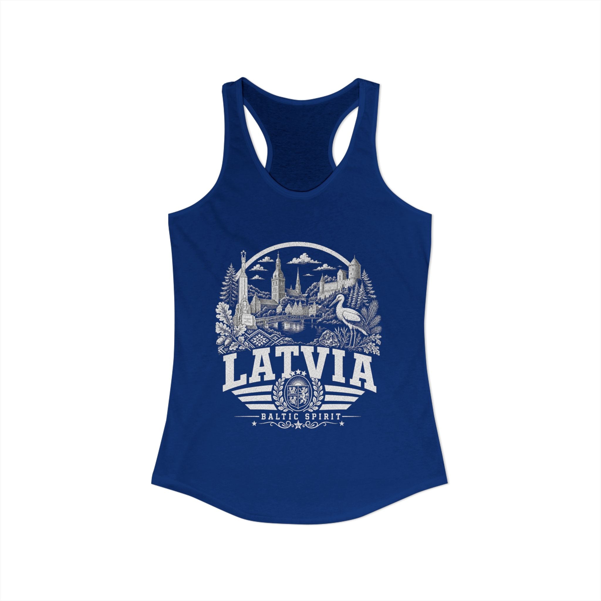 Latvia Baltic Spirit Women's Tank Top