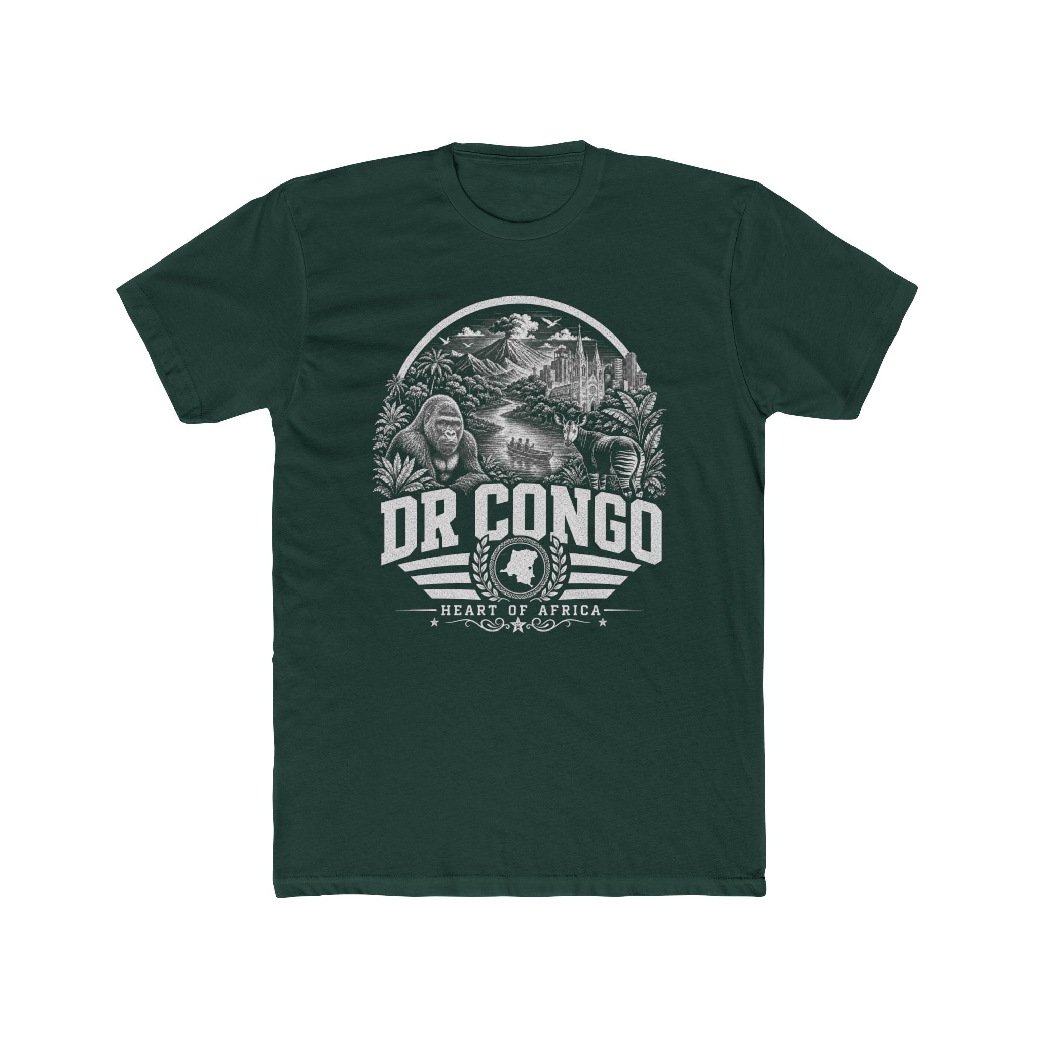 Democratic Republic of the Congo Heart of Africa Men's Tee
