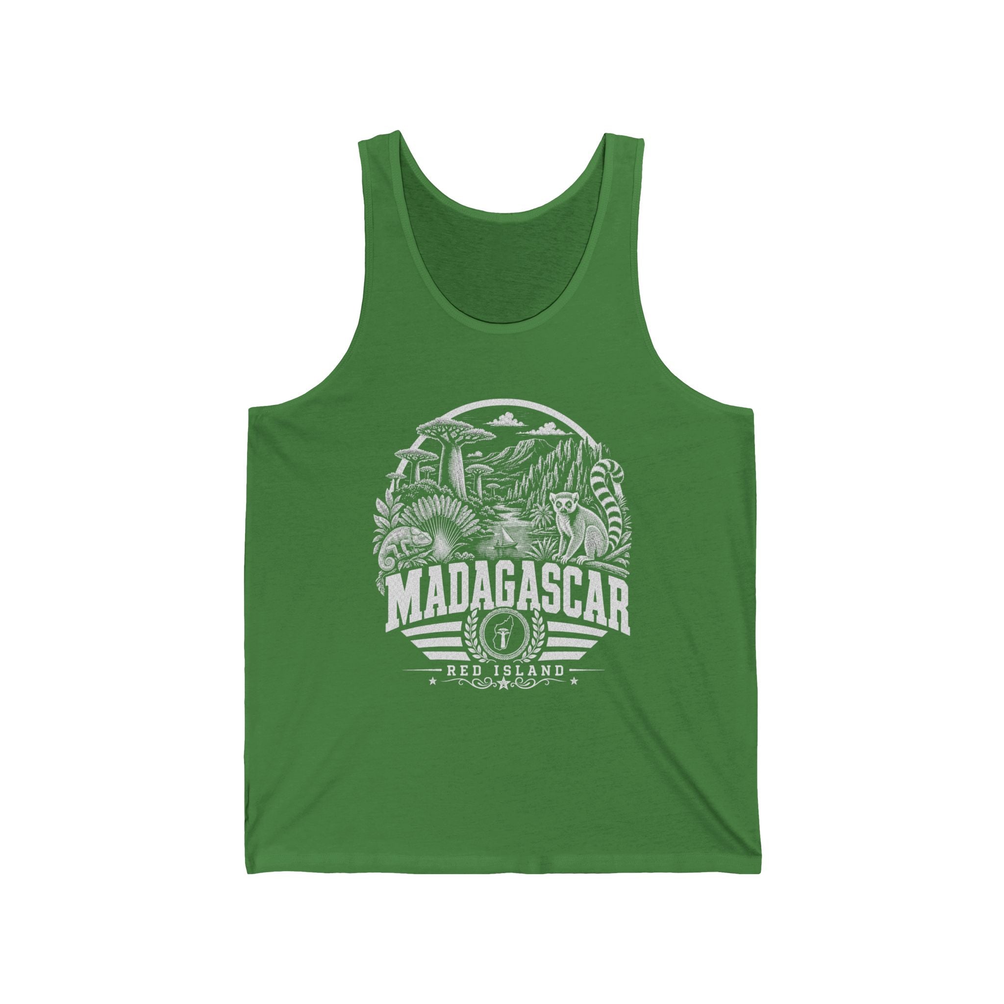 Madagascar Red Island Men's Tank Top