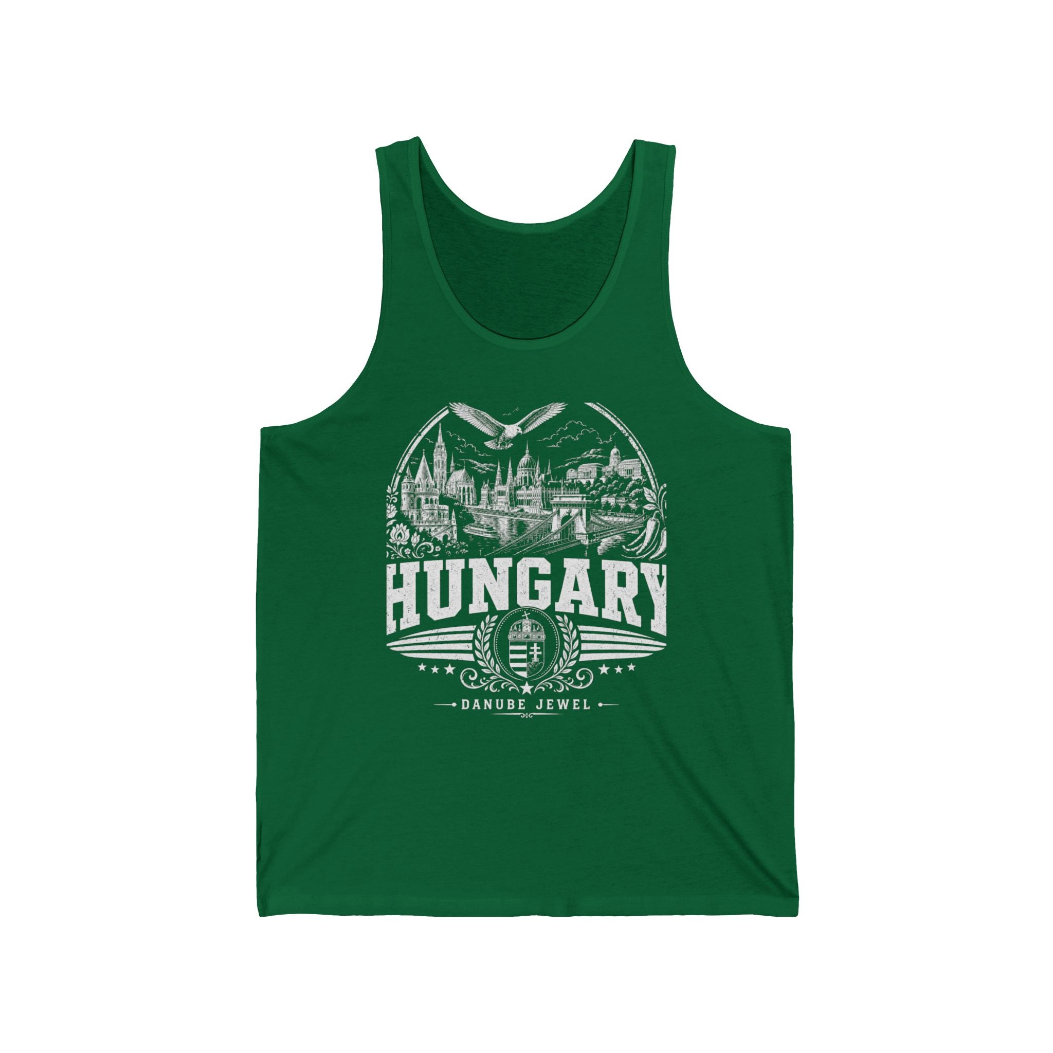 Hungary Danube Jewel Men's Tank Top