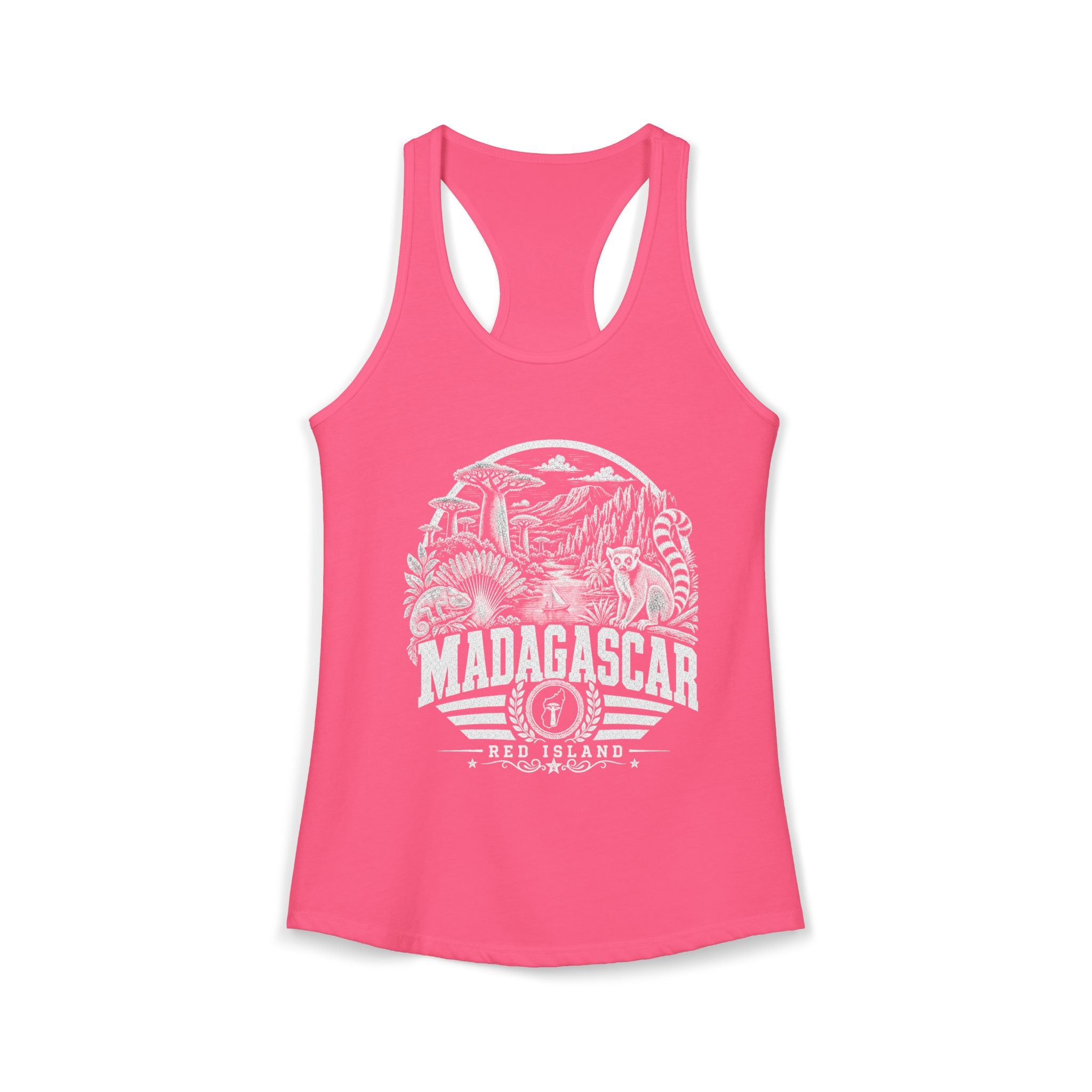 Madagascar Red Island Women's Tank Top