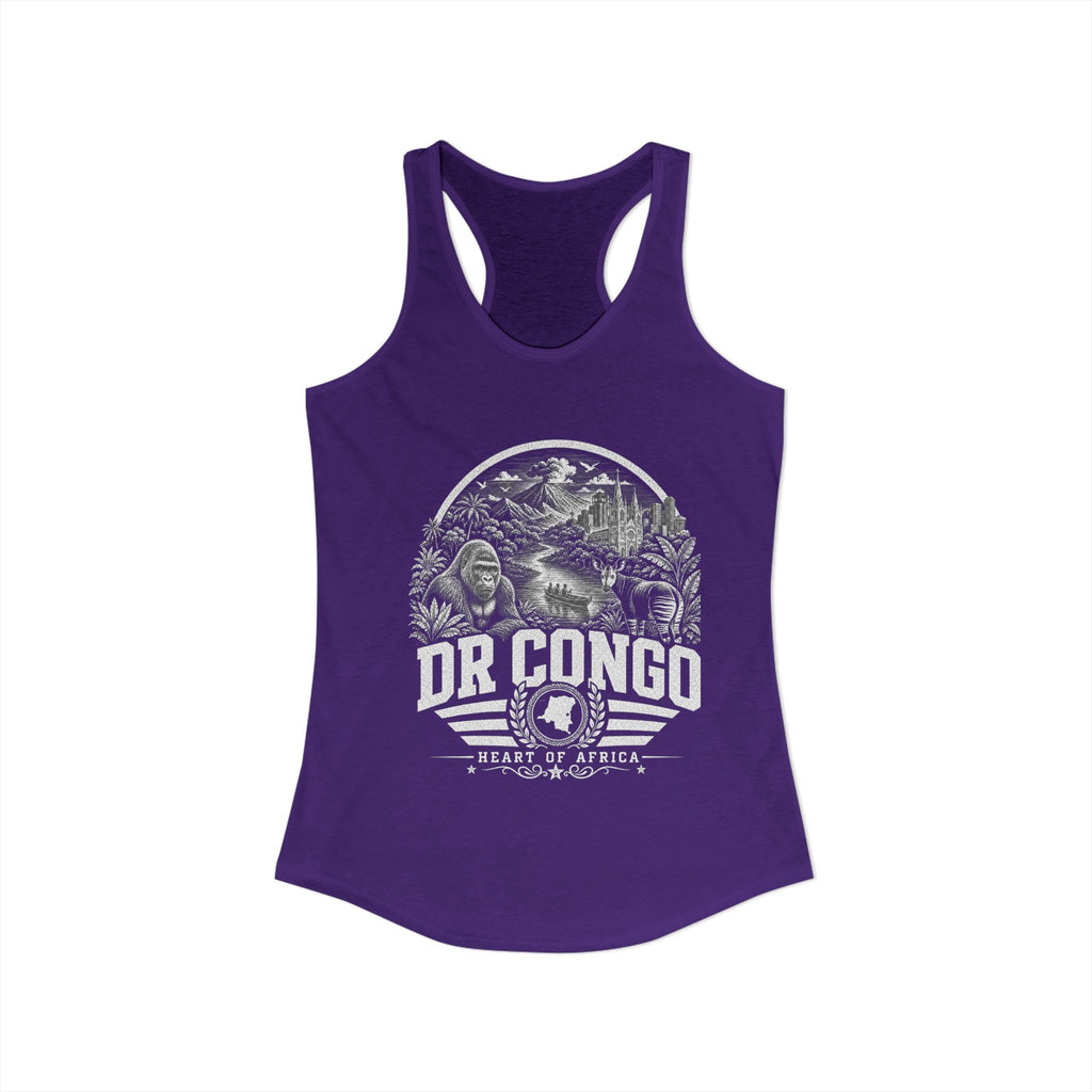 Democratic Republic of the Congo Heart of Africa Women's Tank Top