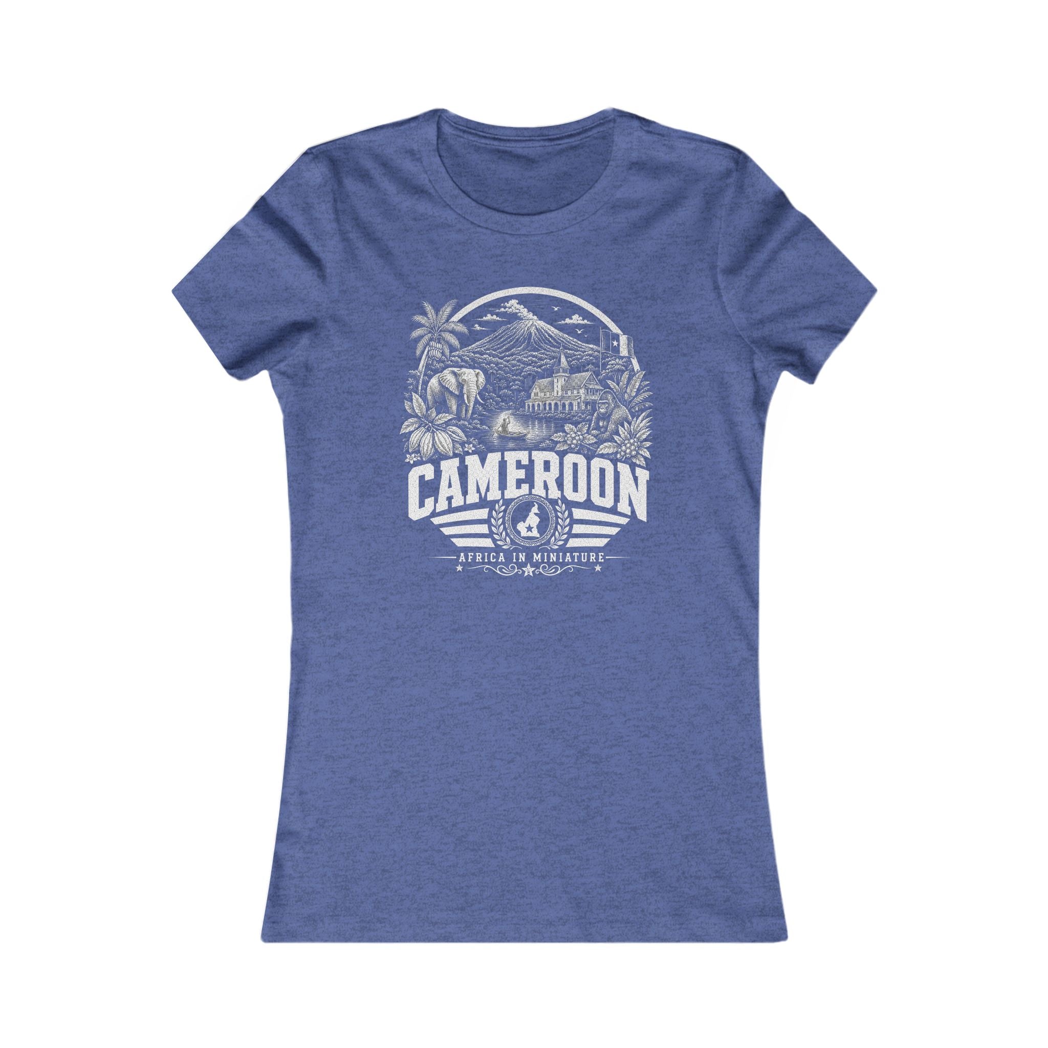 Cameroon Africa in Miniature Women's Tee