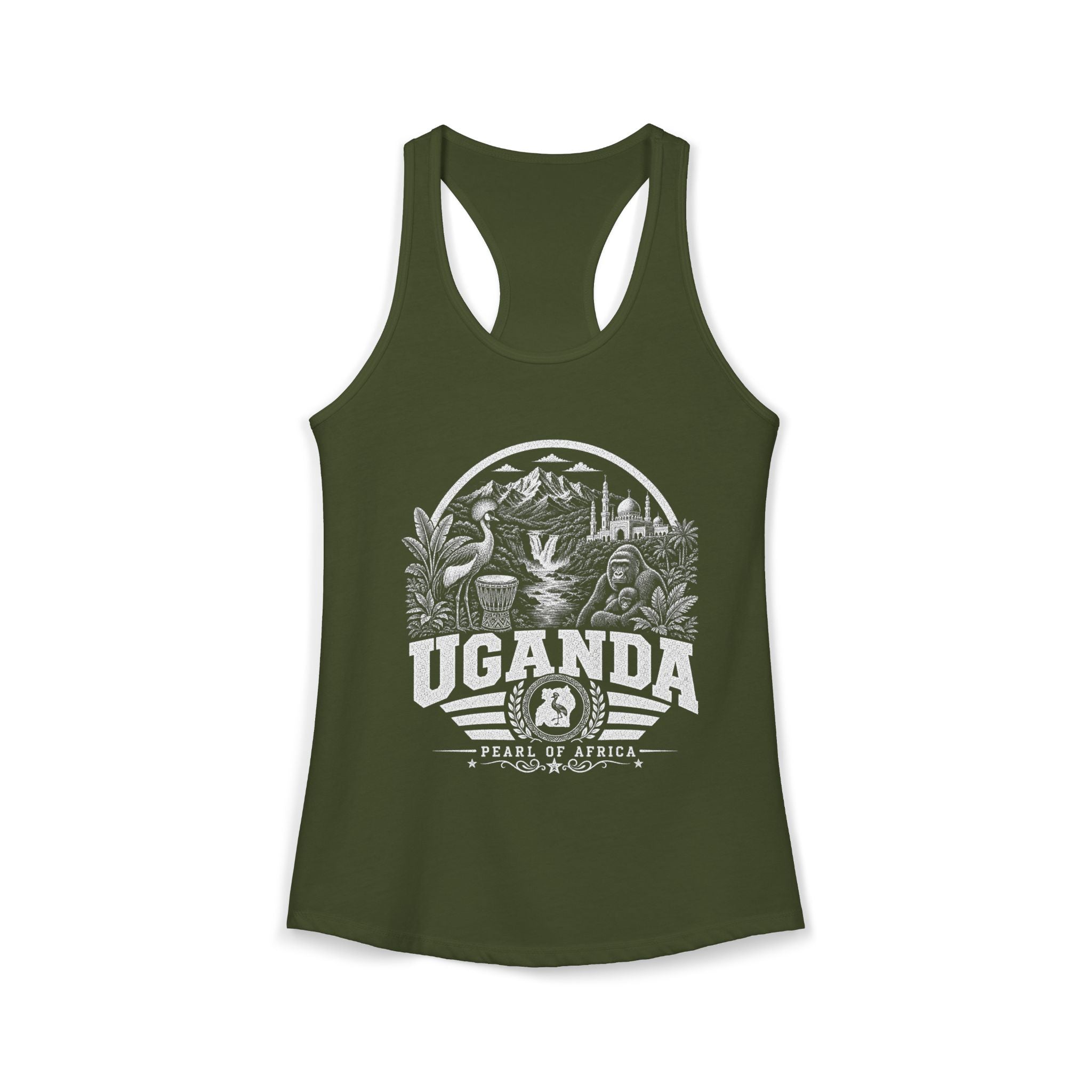 Uganda Pearl of Africa Women's Tank Top