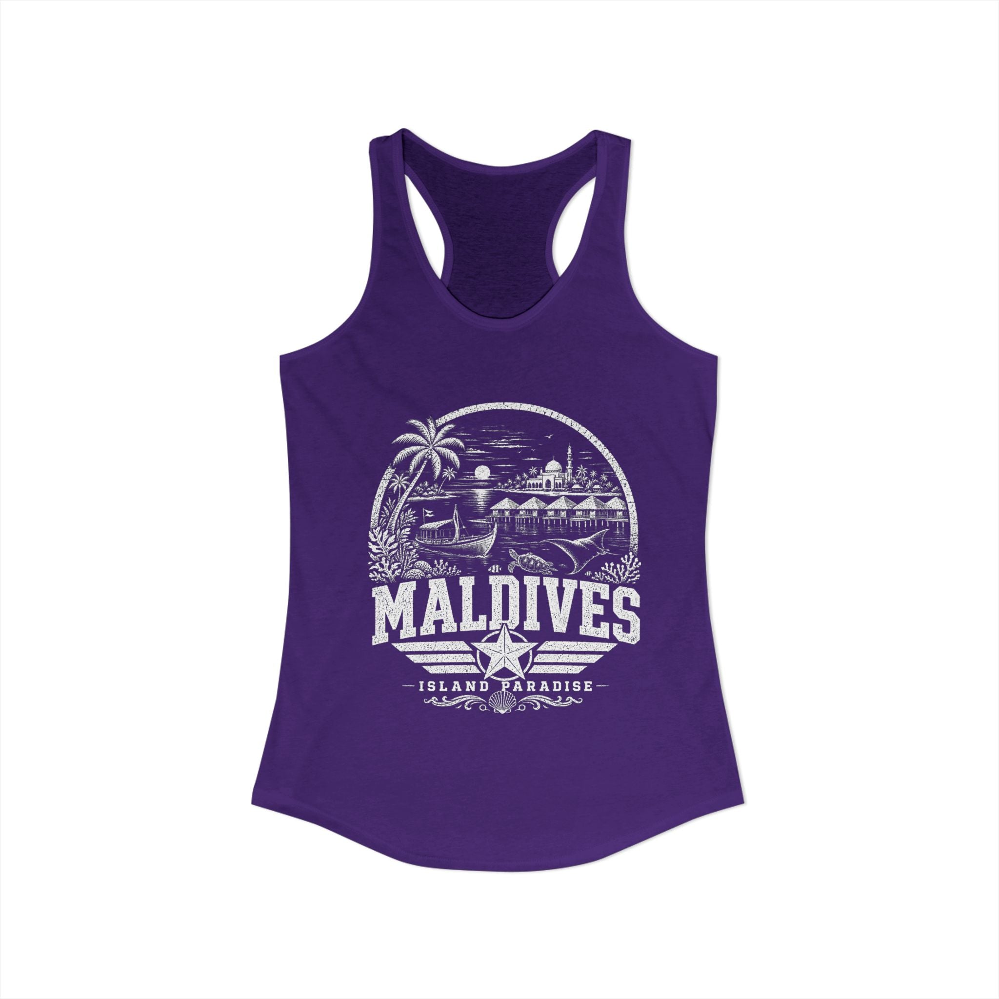 Maldives Island Paradise Women's Tank Top