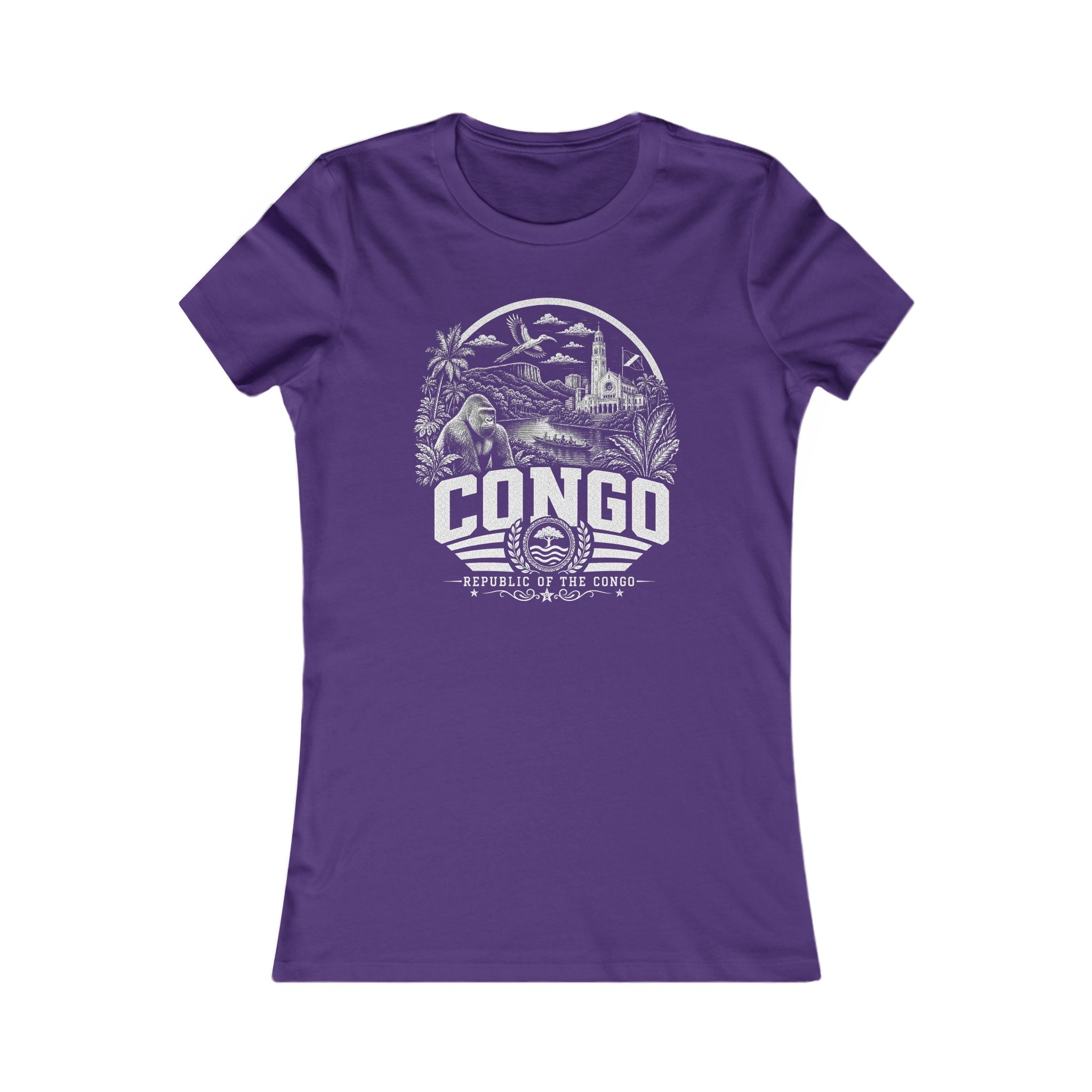 Republic of the Congo Congo River Spirit Women's Tee