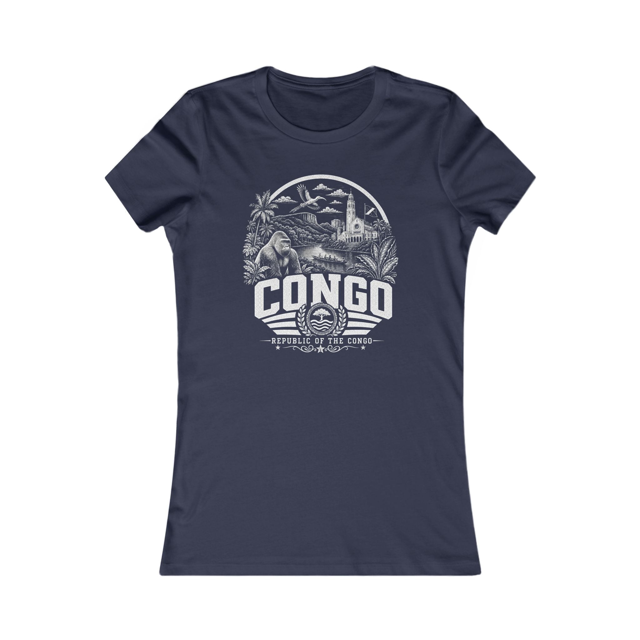 Republic of the Congo Congo River Spirit Women's Tee