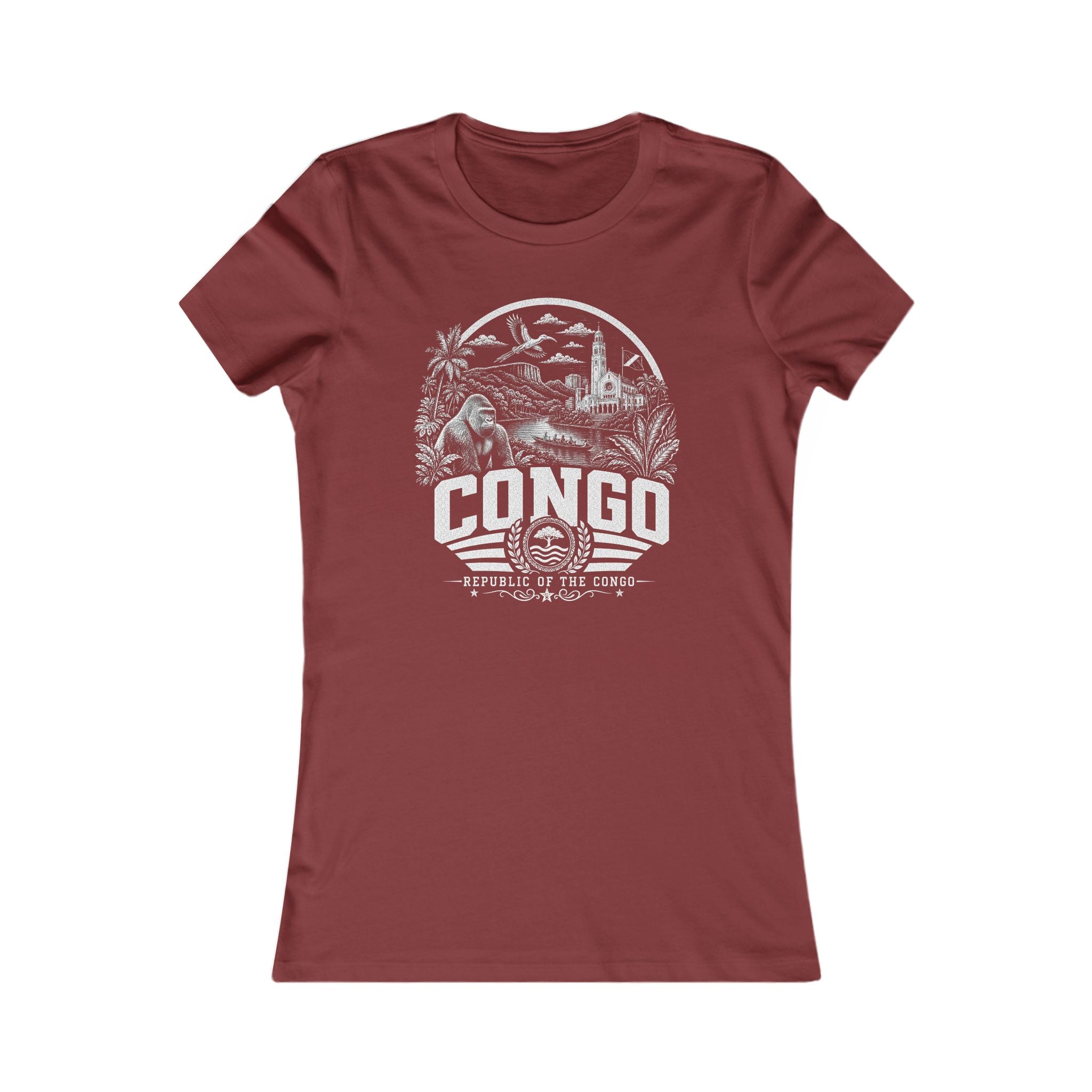 Republic of the Congo Congo River Spirit Women's Tee