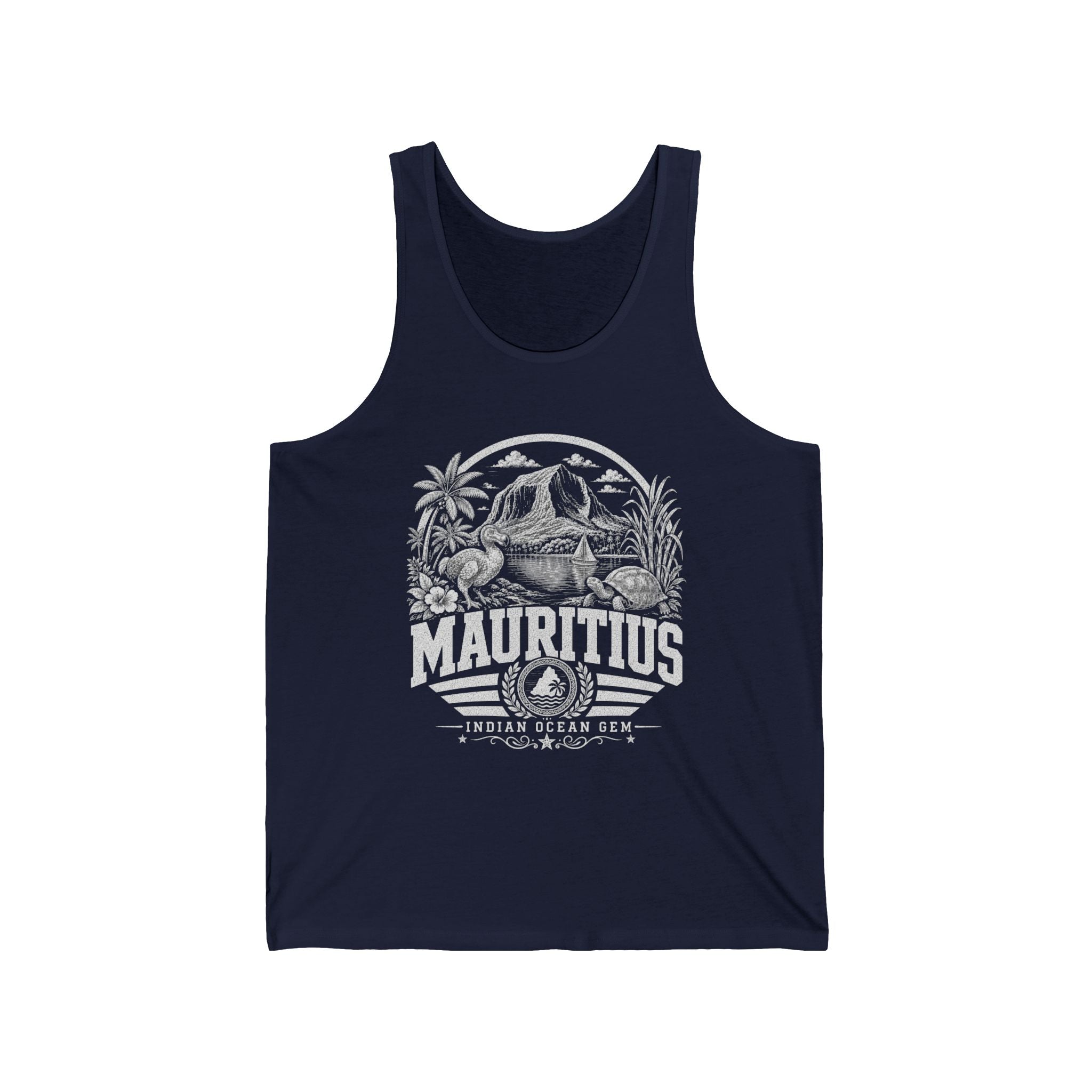 Mauritius Indian Ocean Gem Men's Tank Top