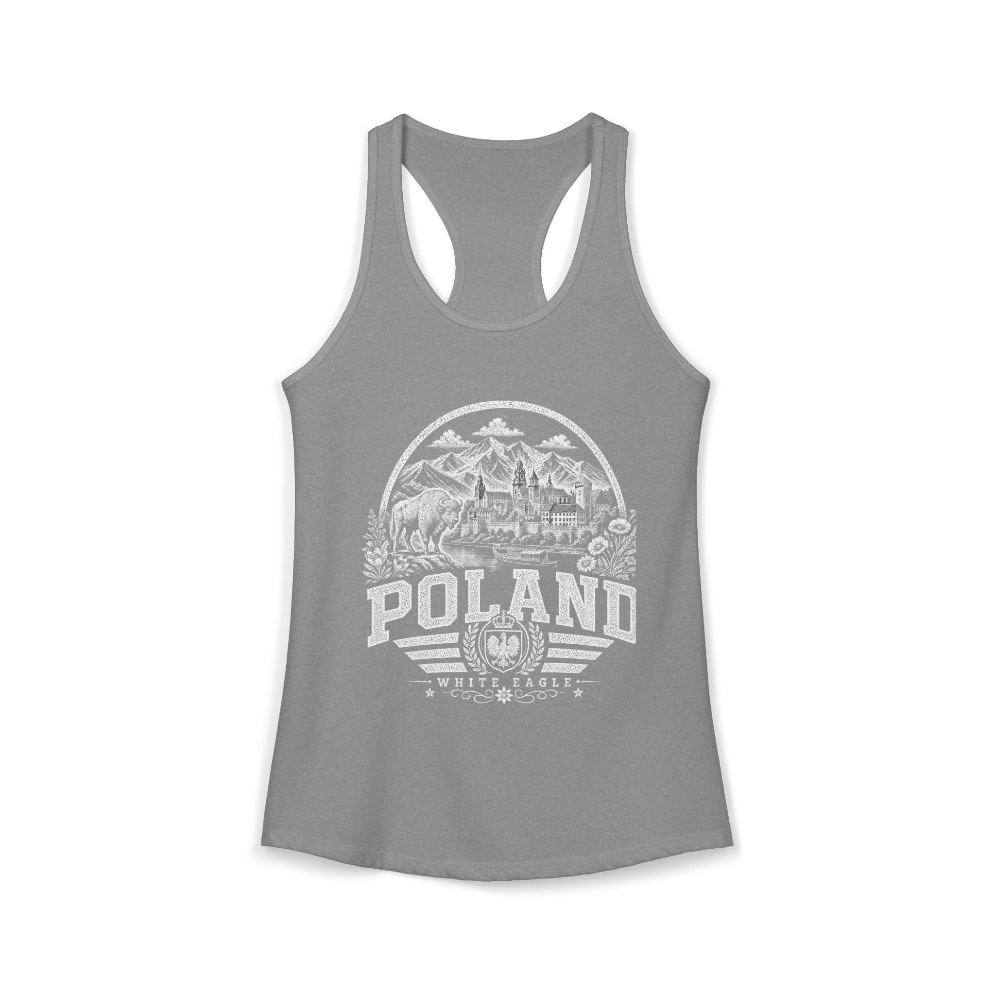 Poland White Eagle Women's Tank Top