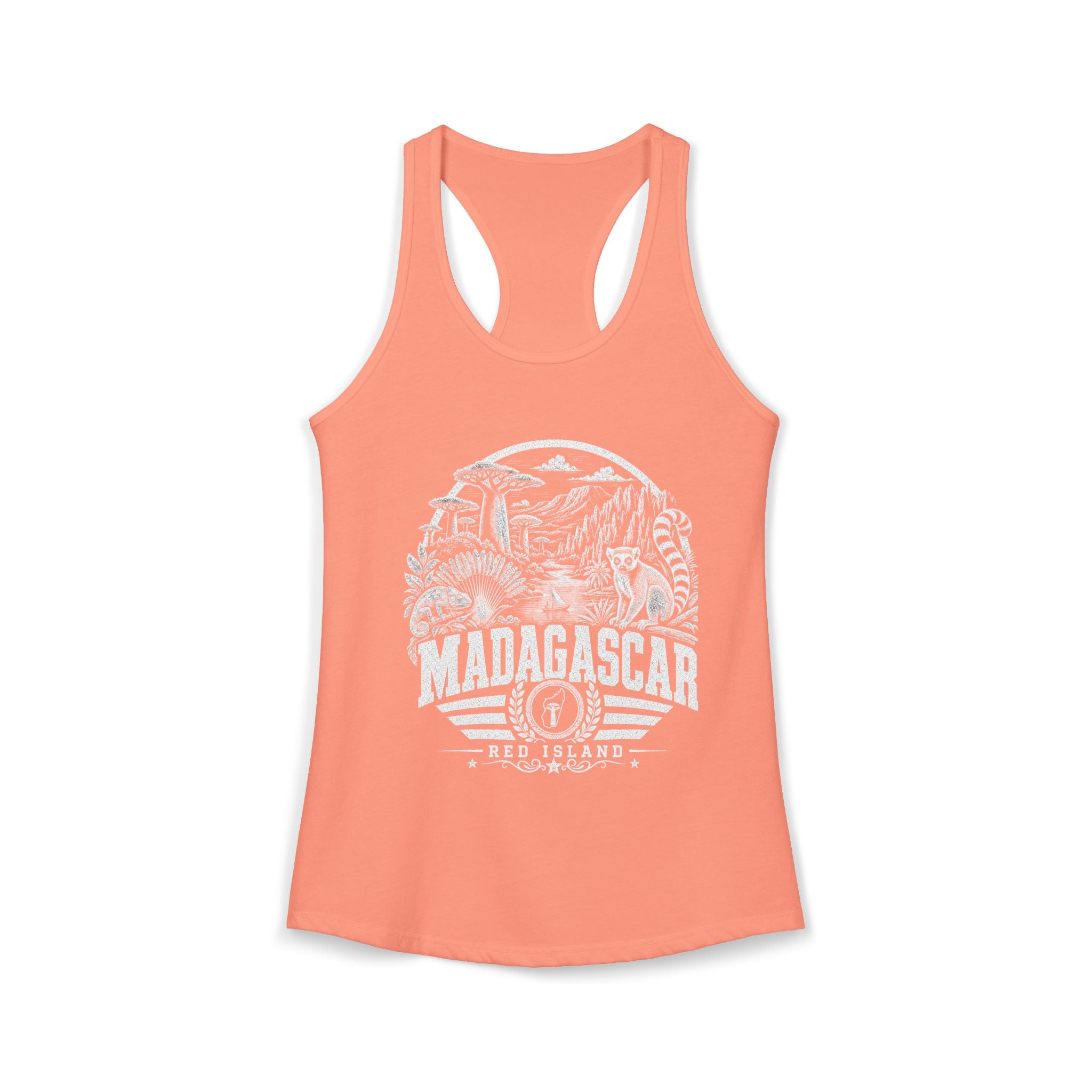 Madagascar Red Island Women's Tank Top