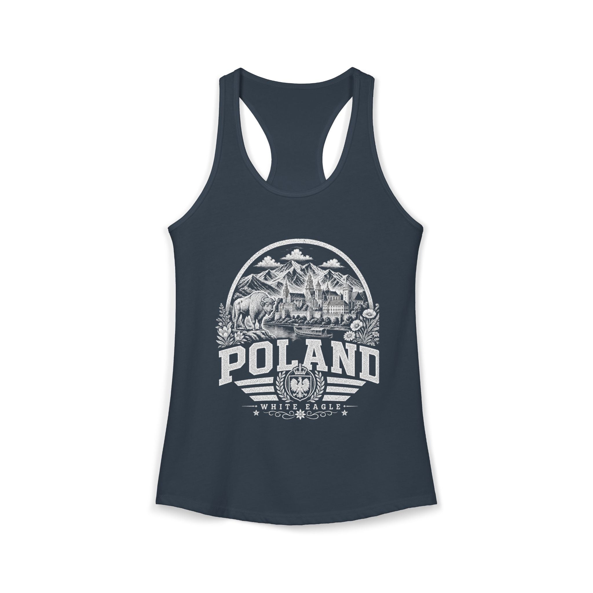 Poland White Eagle Women's Tank Top