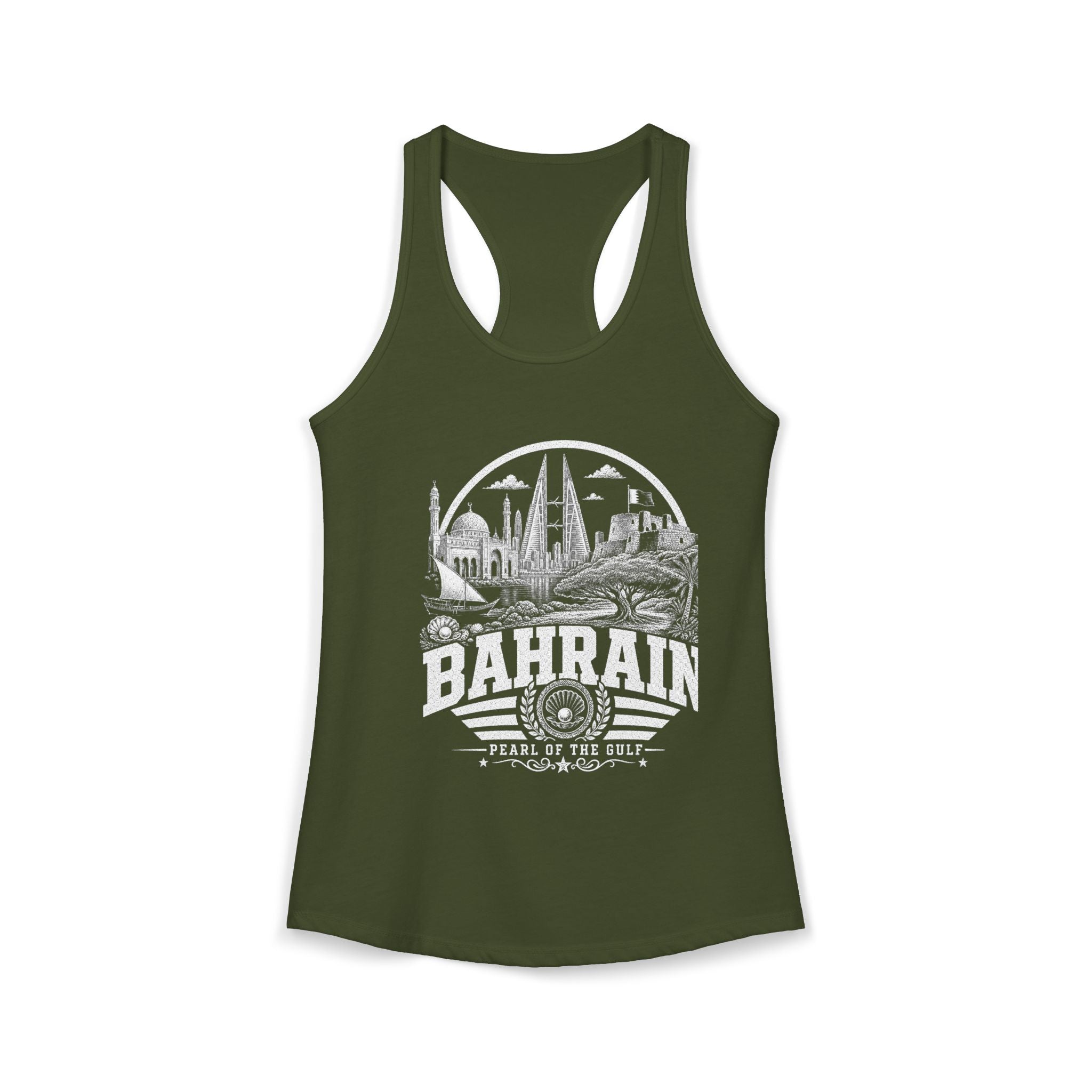 Bahrain Pearl of the Gulf Women's Tank Top