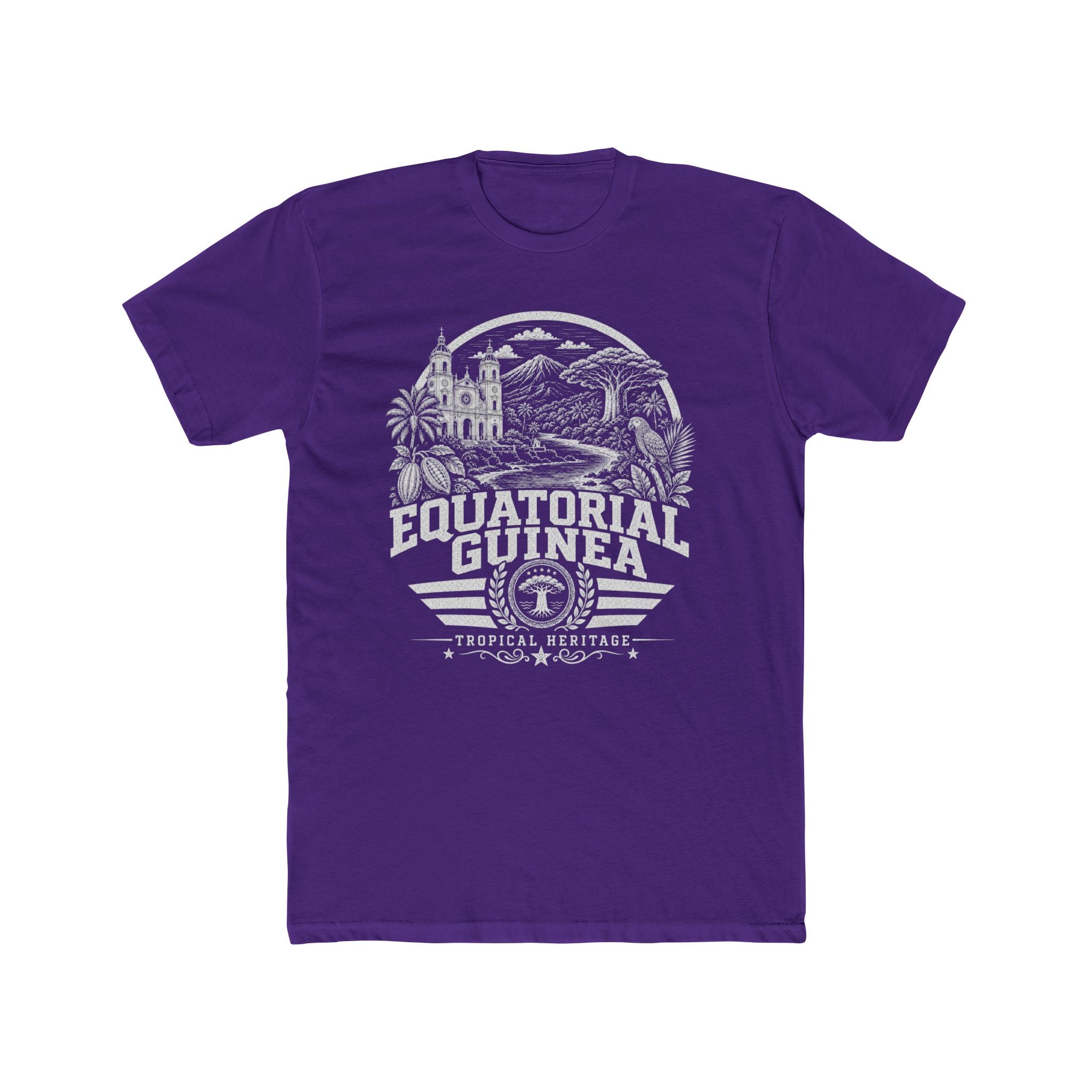 Equatorial Guinea Tropical Heritage Men's Tee
