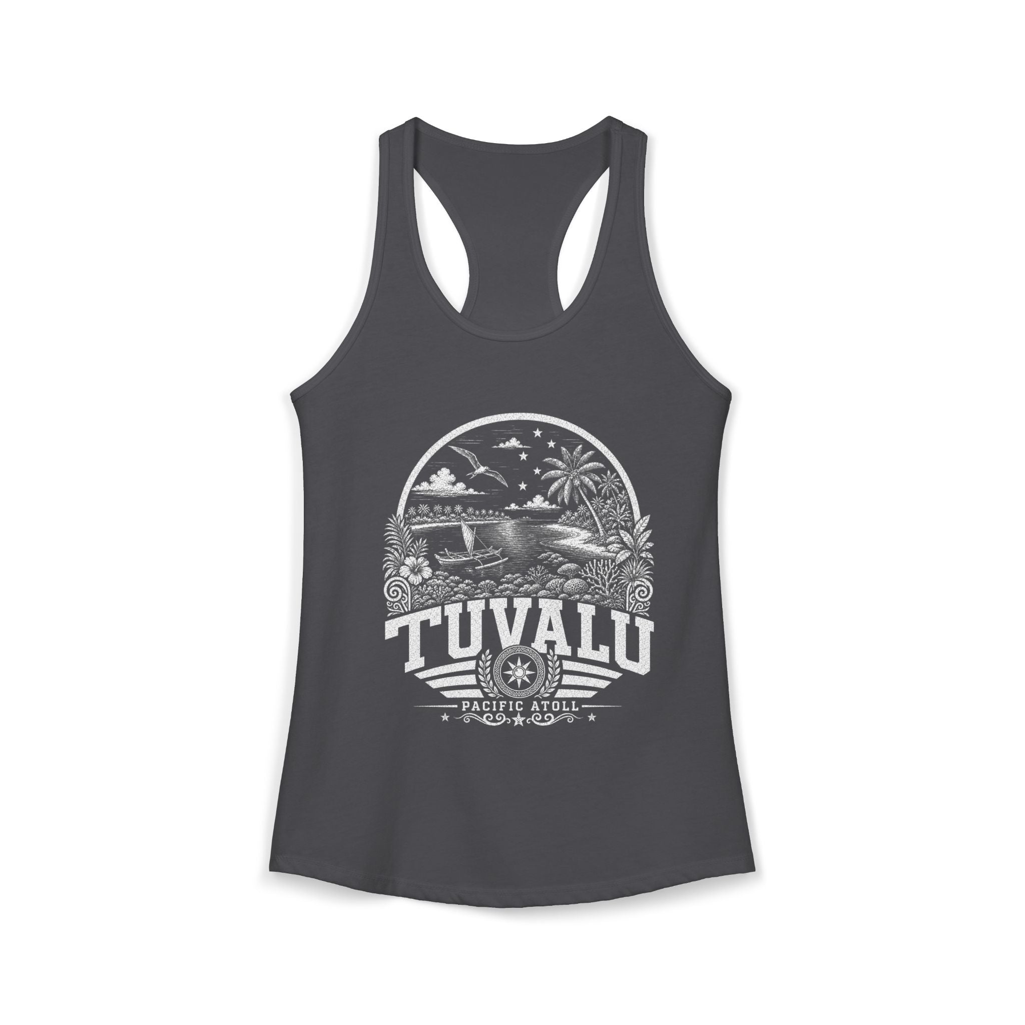 Tuvalu Pacific Atoll Women's Tank Top