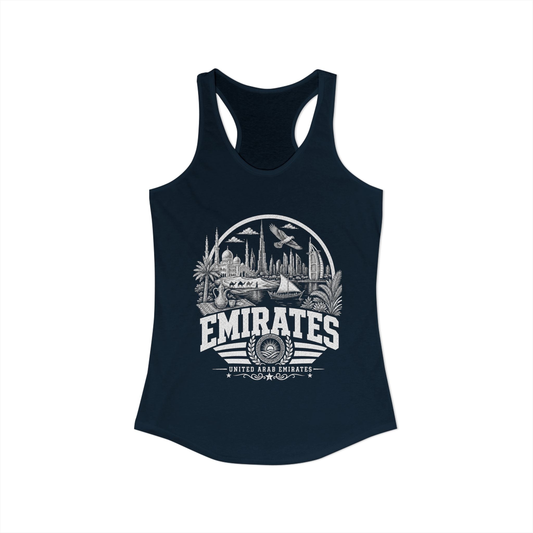 United Arab Emirates Jewel of the Gulf Women's Tank Top