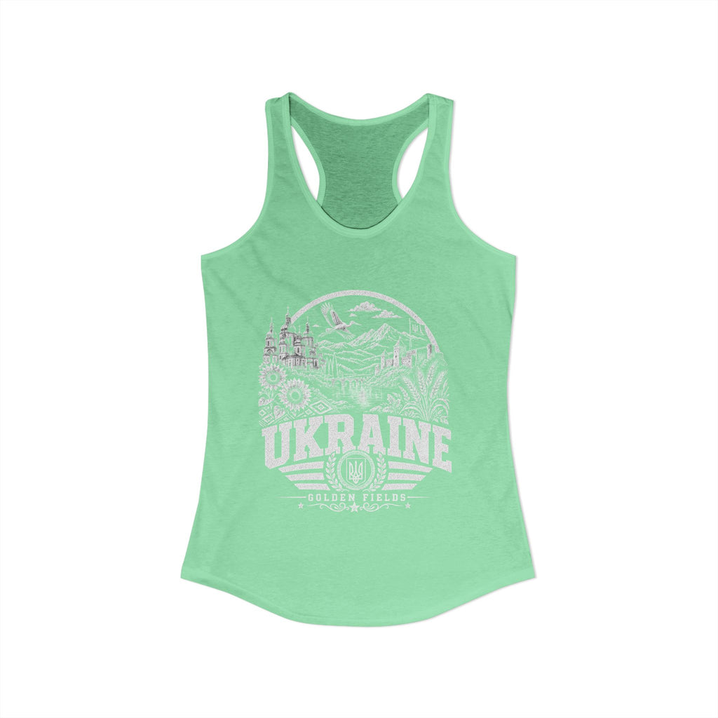 Ukraine Golden Fields Women's Tank Top