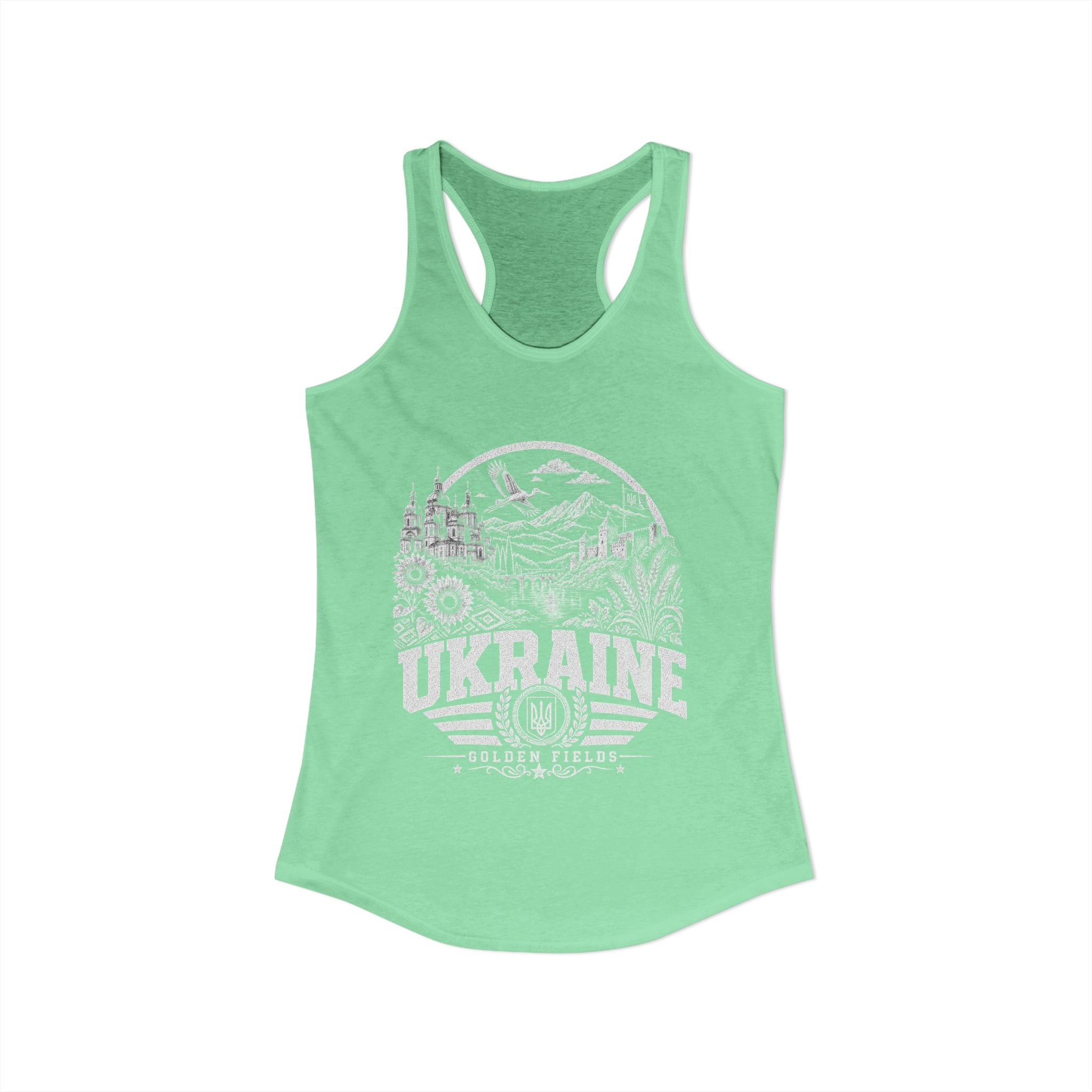 Ukraine Golden Fields Women's Tank Top
