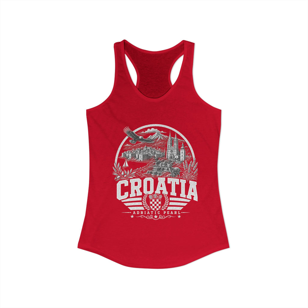 Croatia Adriatic Pearl Women's Tank Top