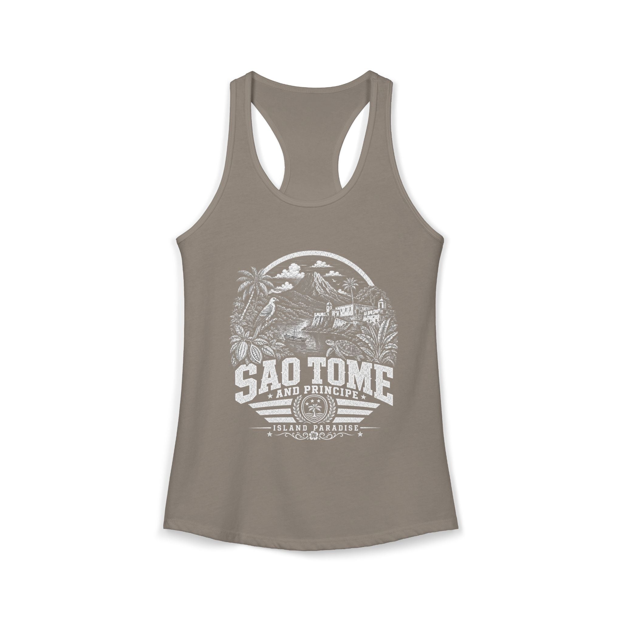 Sao Tome and Principe Island Paradise Women's Tank Top