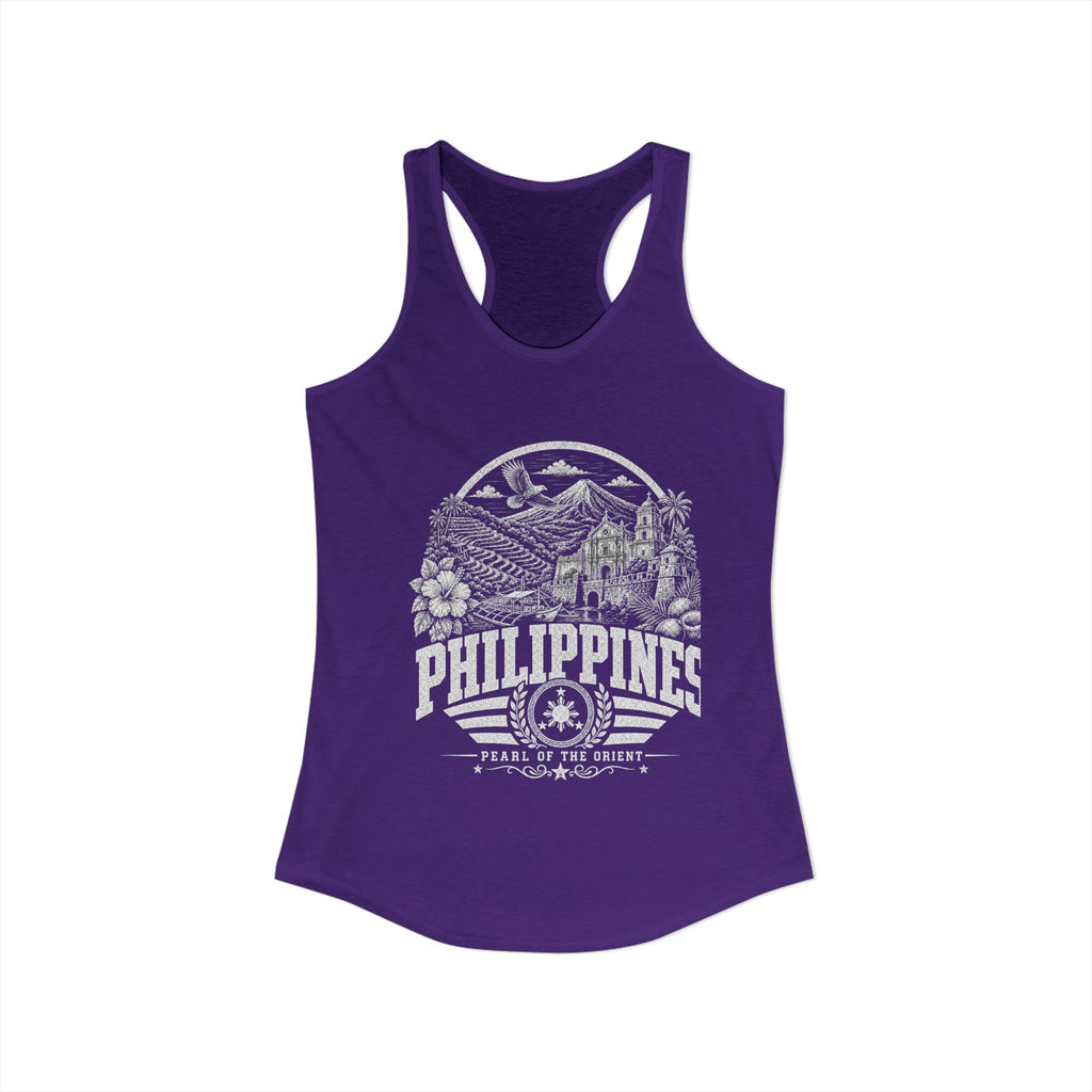 Philippines Pearl of the Orient Women's Tank Top