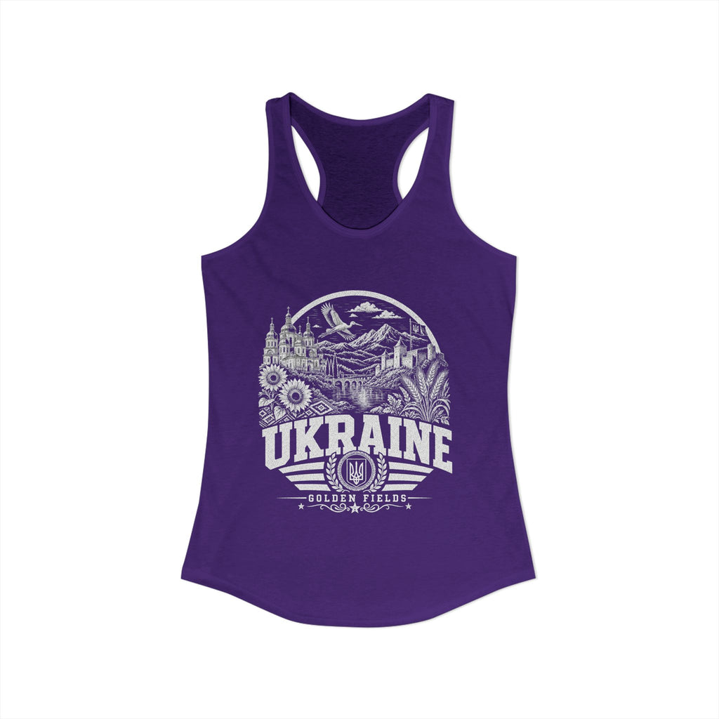 Ukraine Golden Fields Women's Tank Top
