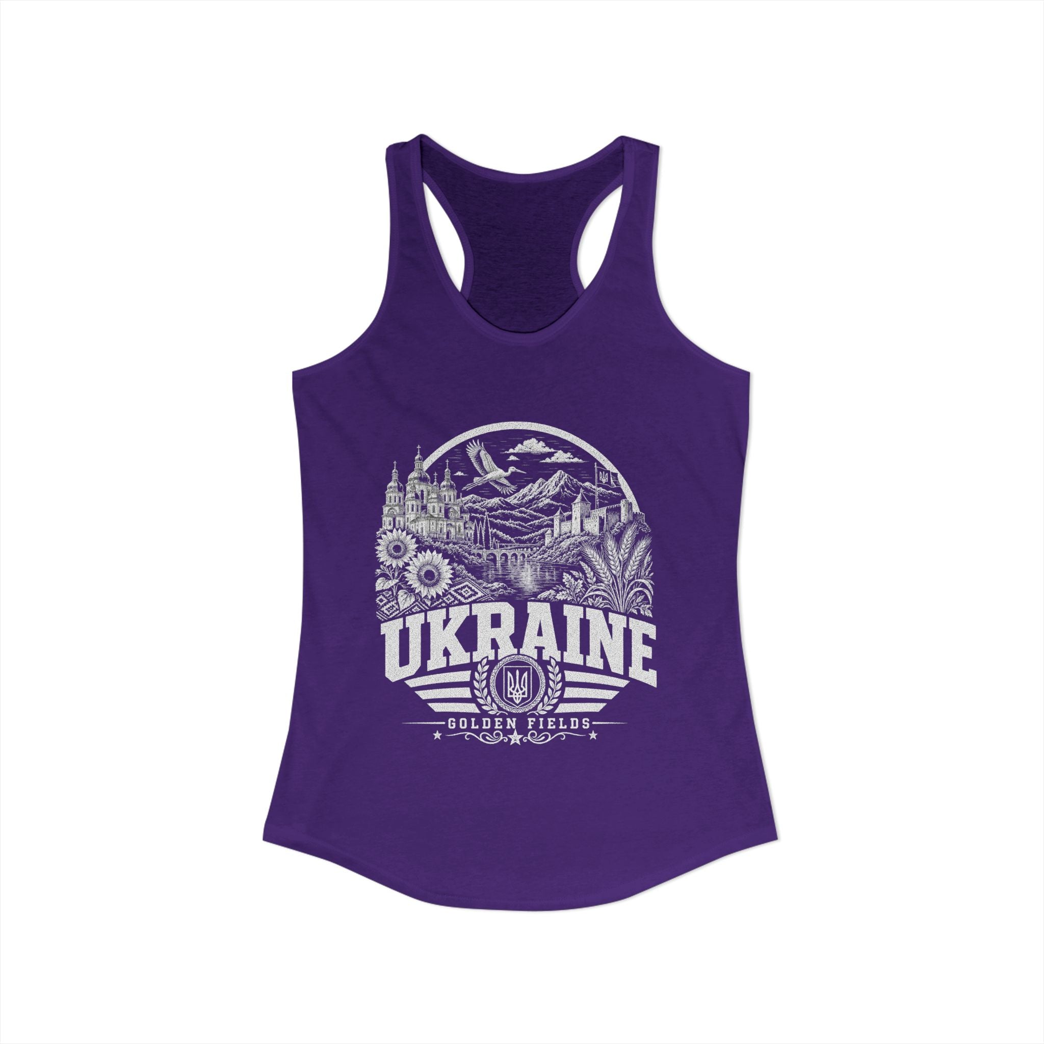 Ukraine Golden Fields Women's Tank Top