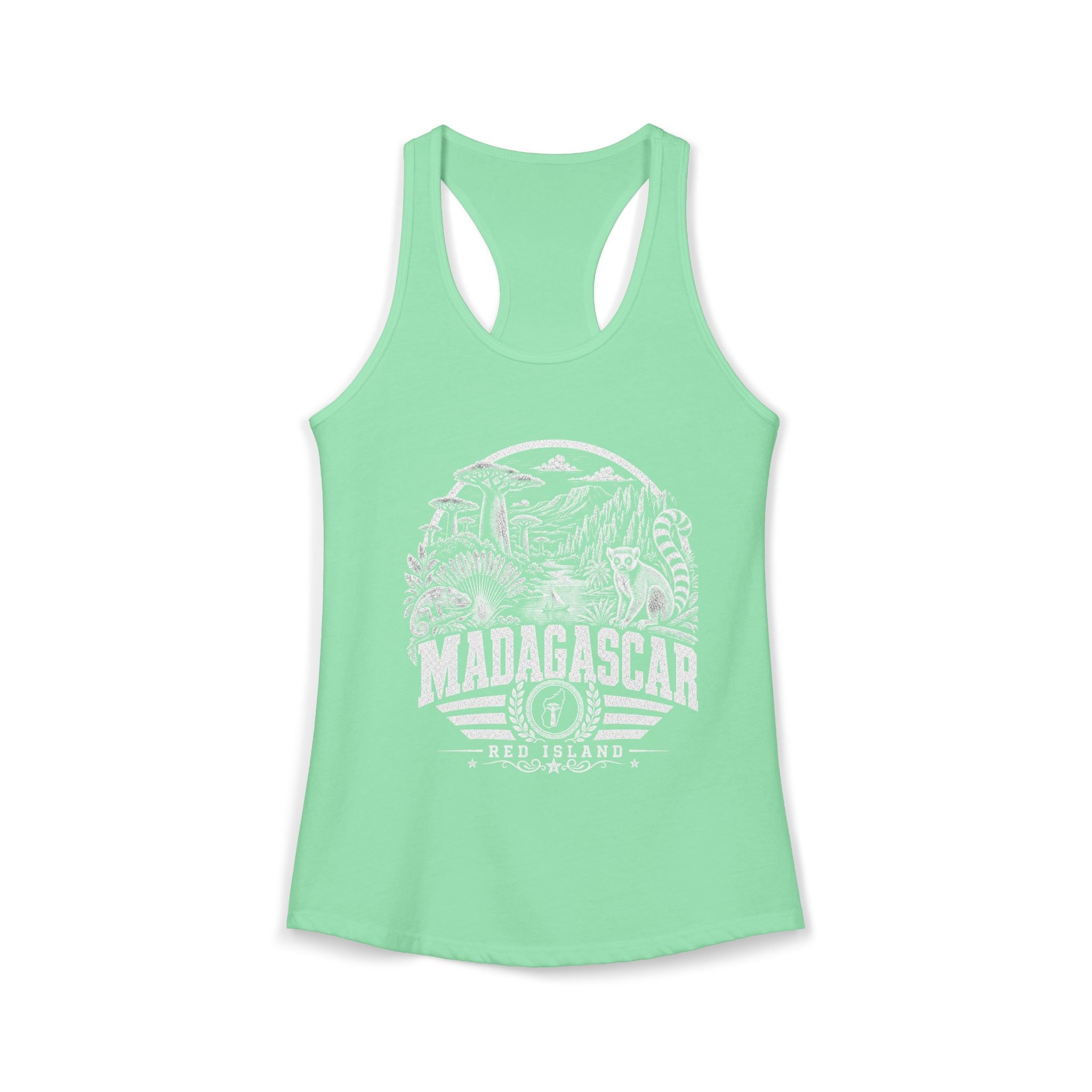 Madagascar Red Island Women's Tank Top