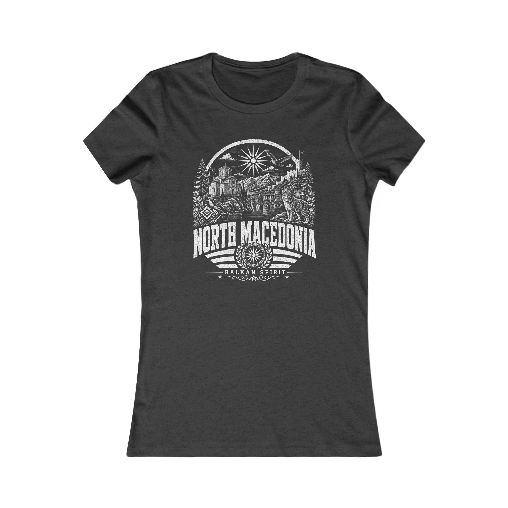 North Macedonia Women's Tee