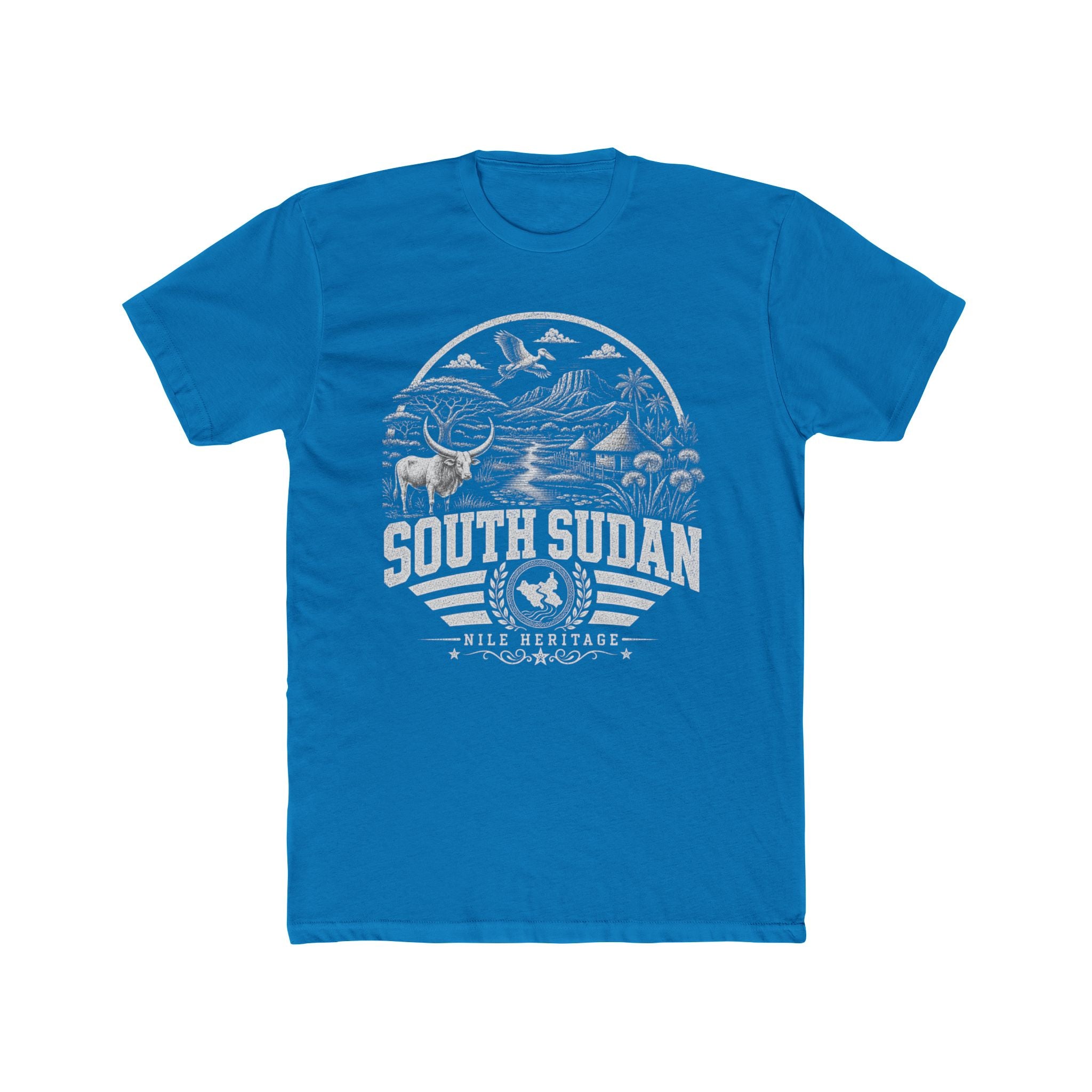 Camiseta Masculina South Sudan Nile Heritage