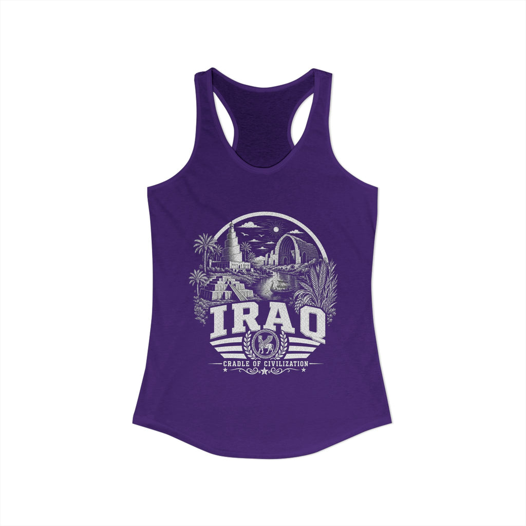 Camiseta sin mangas de mujer "Irak Cuna de la Civilización"