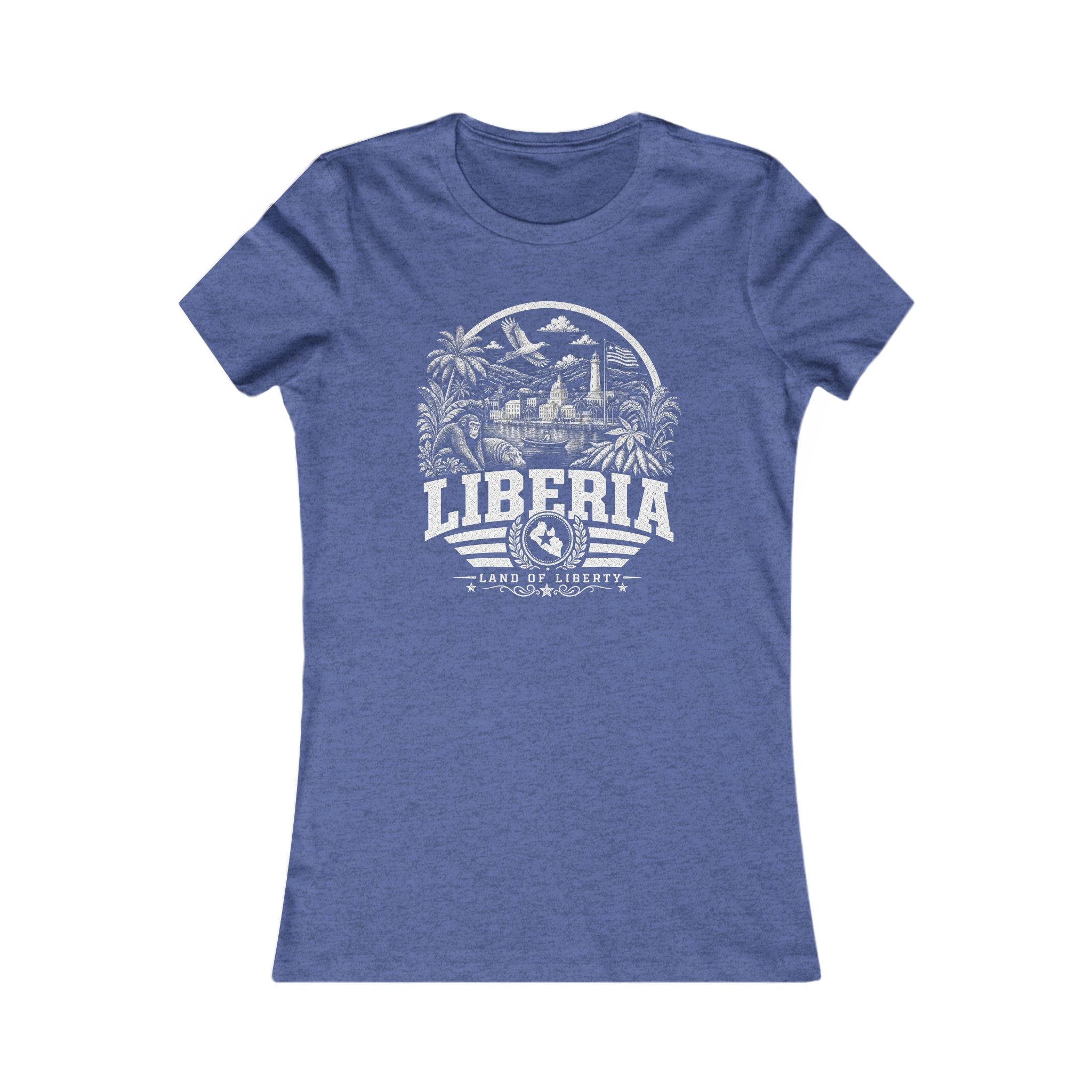 Liberia Land of Liberty Women's Tee