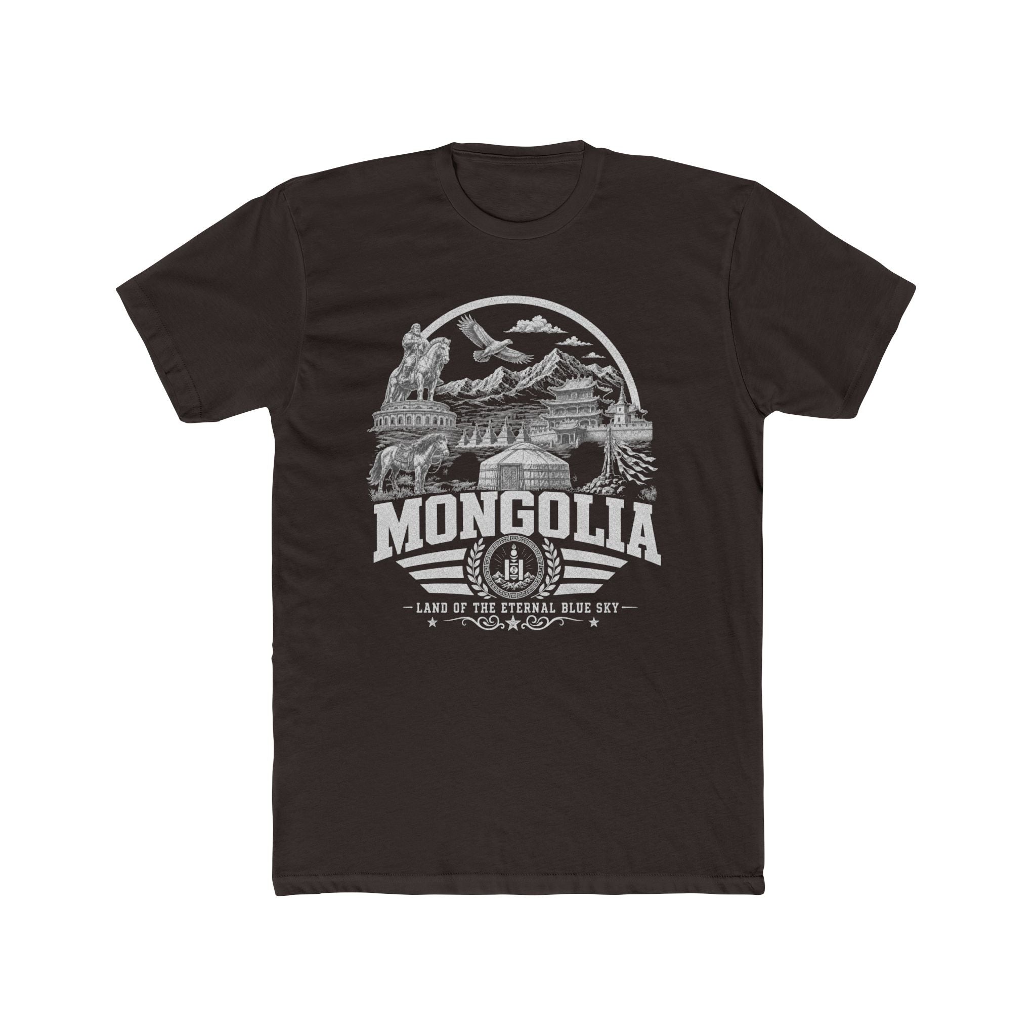 Mongolia Land of the Eternal Blue Sky Men's Tee