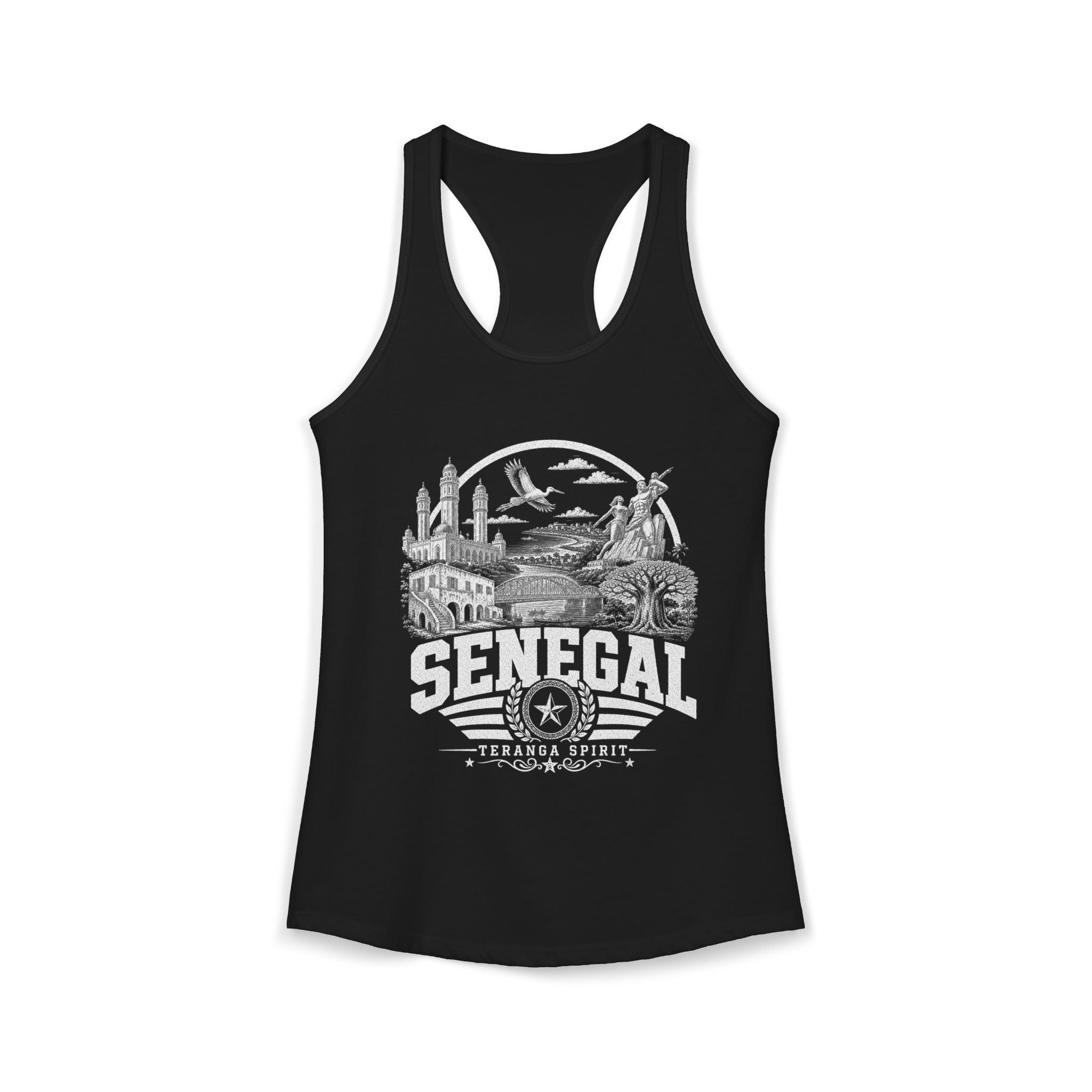 Senegal Teranga Spirit Women's Tank Top