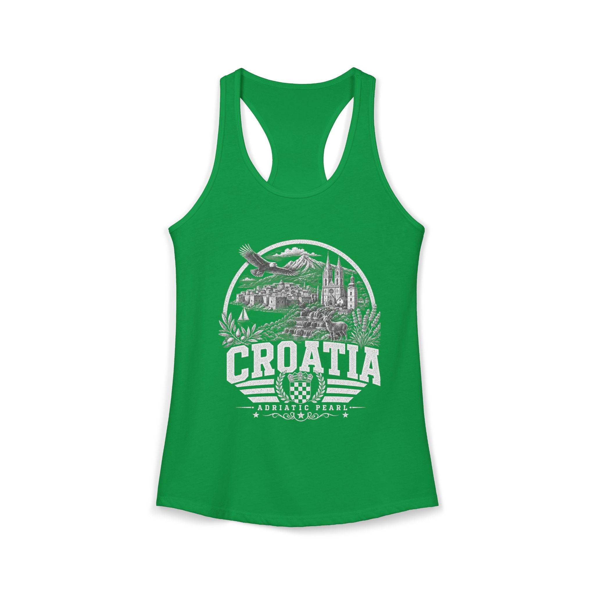 Croatia Adriatic Pearl Women's Tank Top